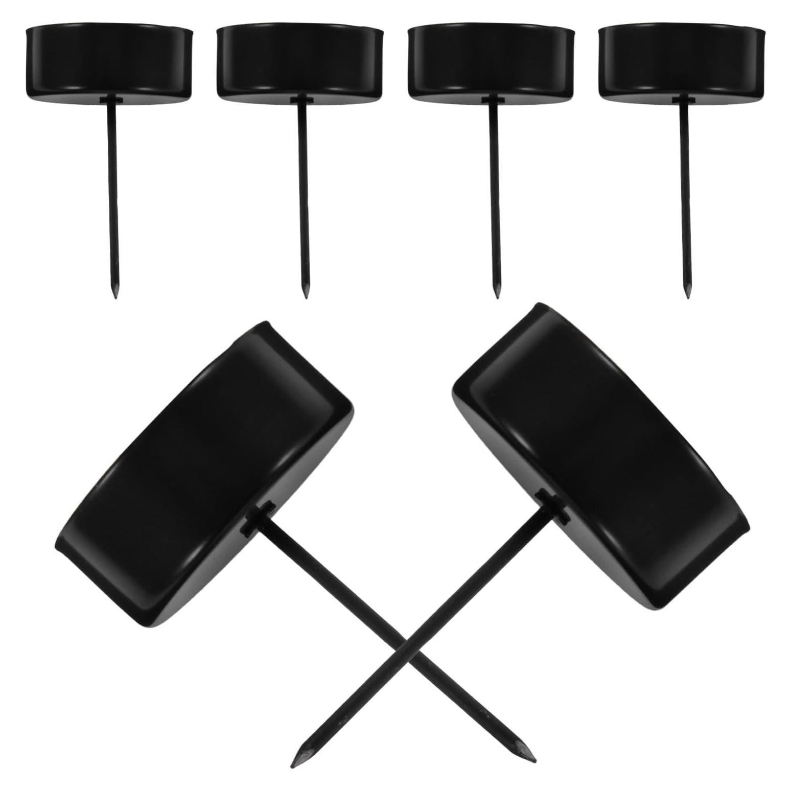 Soportes de Velas de Hierro Veemoon 6 Pcs con Punta 5 cm