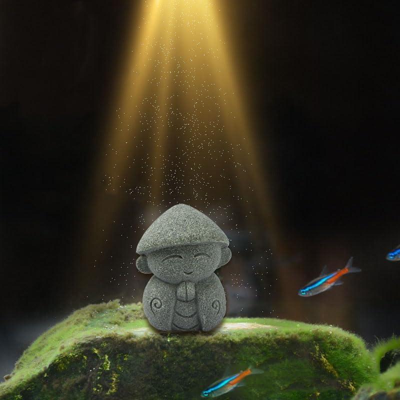 Estatuas de Buda Miniatura Zen 2 Piezas SHIDXIB 4.5cm