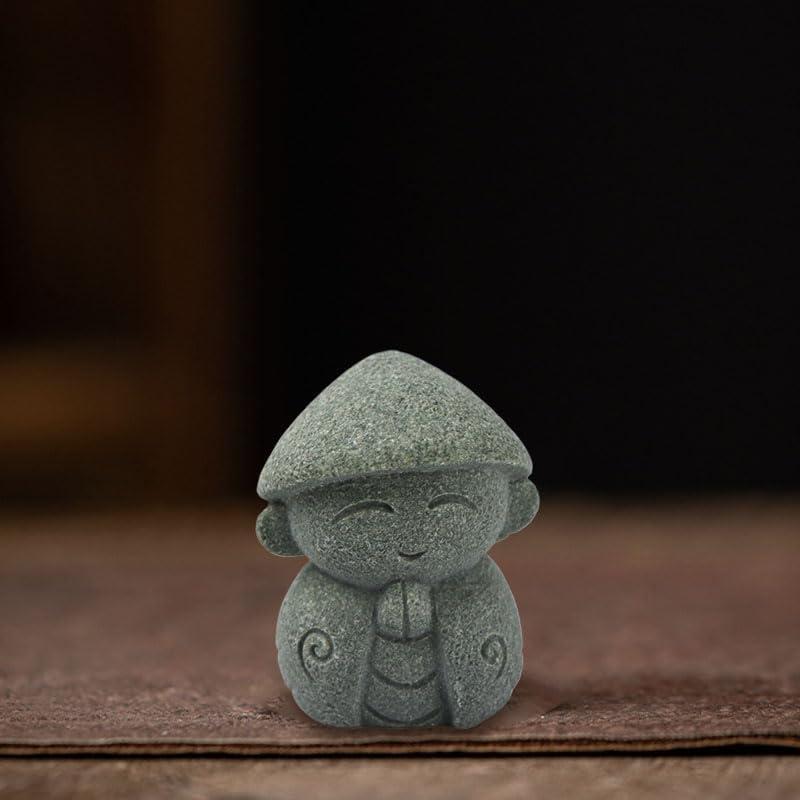 Estatuas de Buda Miniatura Zen 2 Piezas SHIDXIB 4.5cm