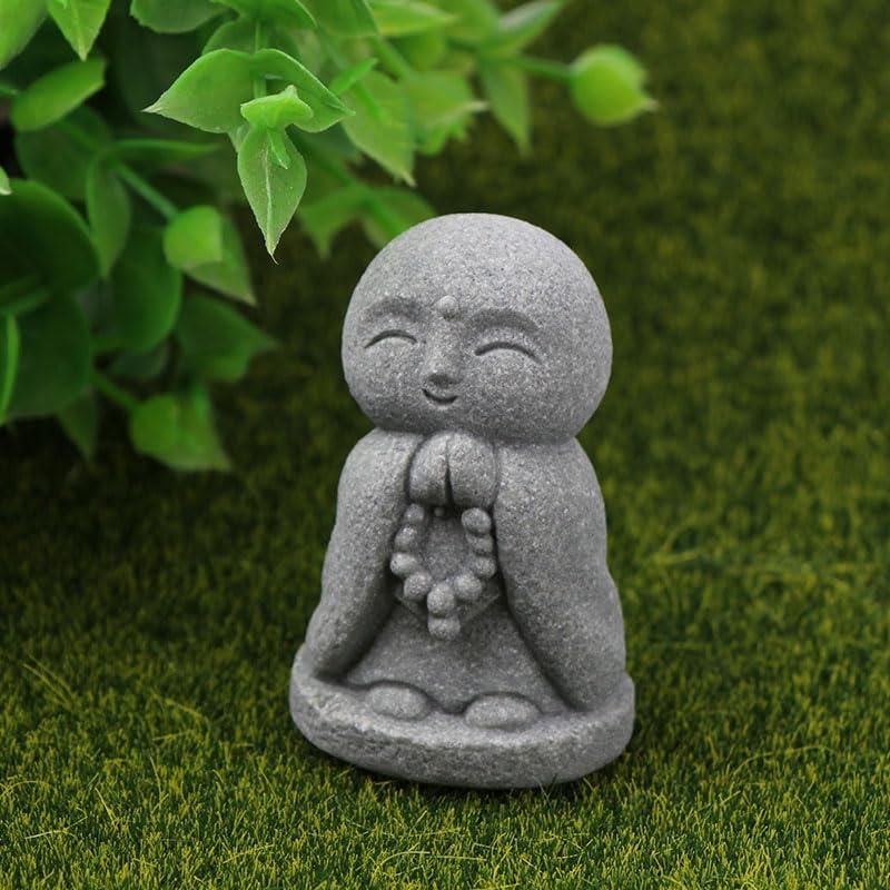 Estatuas de Buda Miniatura Zen 2 Piezas SHIDXIB 4.5cm