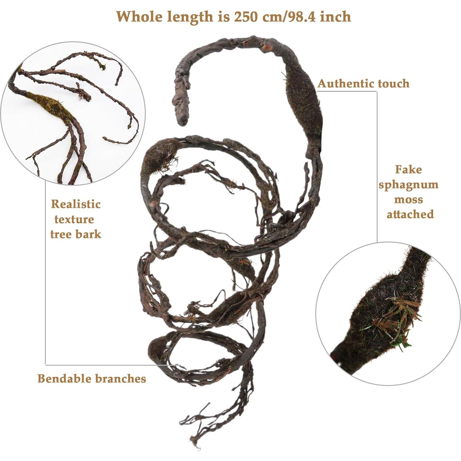 Rama Artificial Flexible Fosolasi 250 cm Musgo Decoración