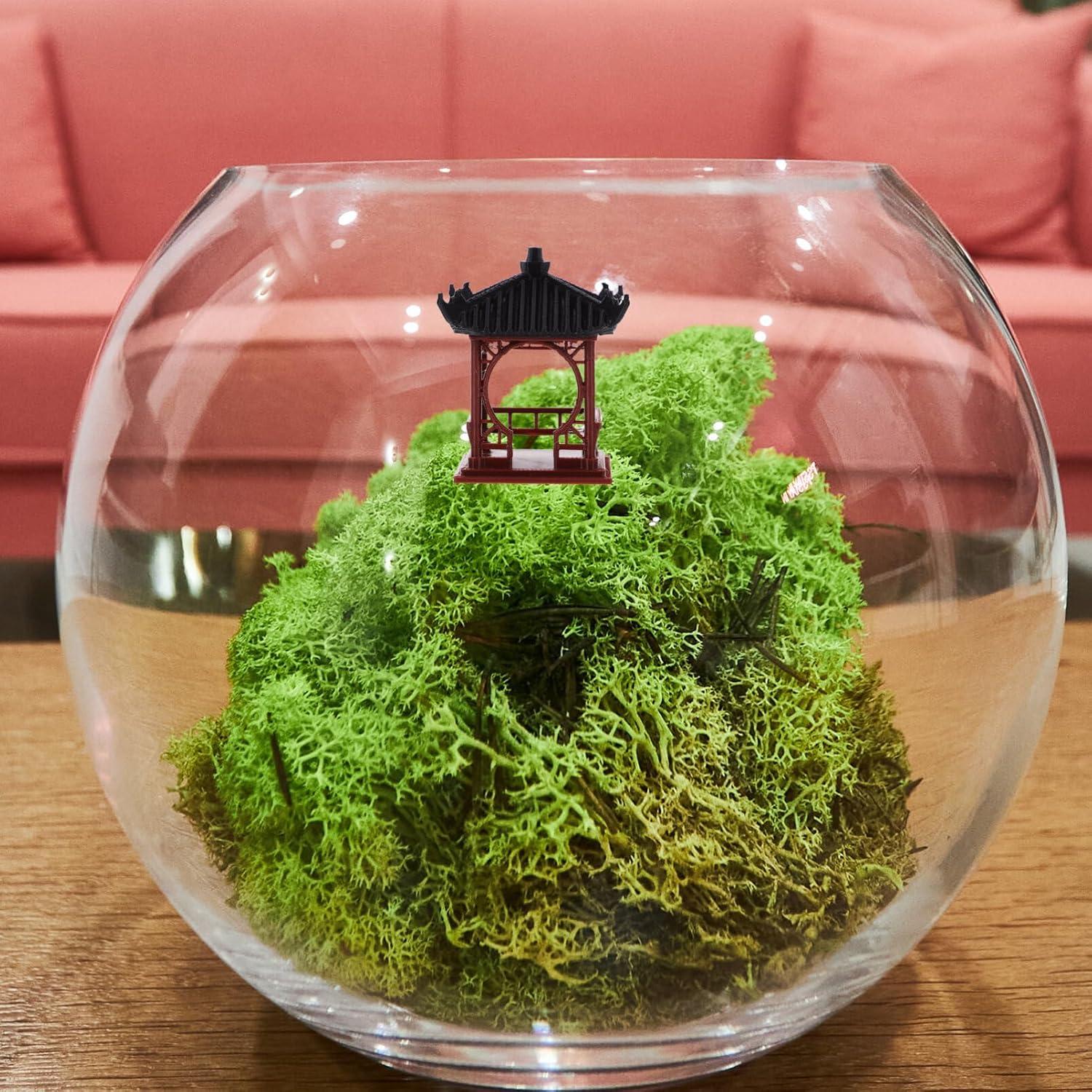 Estatua Mini Pagoda Luxshiny 5x5 cm Jardín Zen Chino Japonés