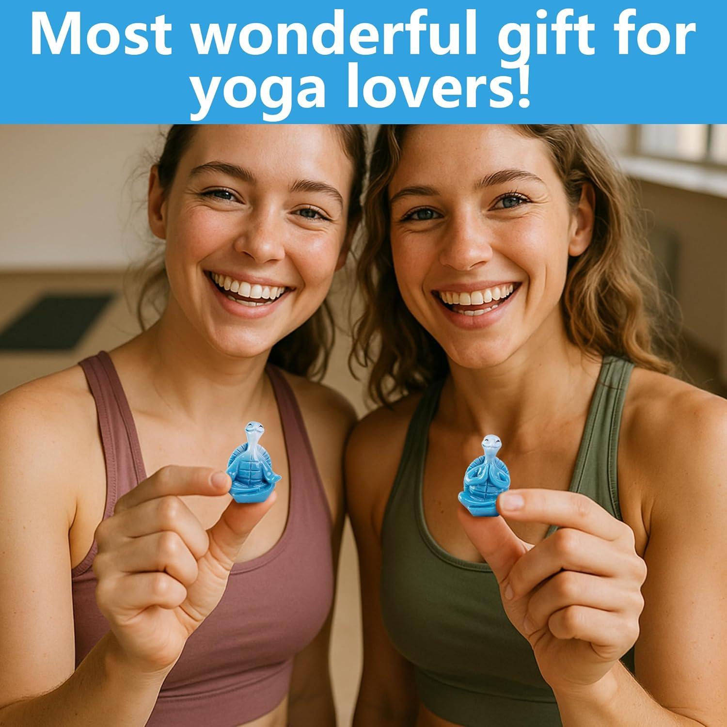 Watayo 48 Pcs Mini Tortugas Zen de Resina para Meditación