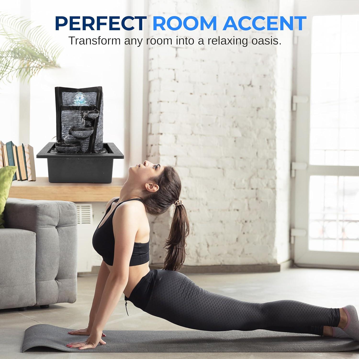 Fuente de Agua Eléctrica SereneLife SLTWF72LED con LED