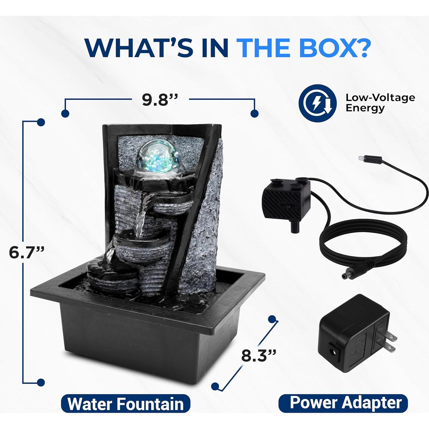 Fuente de Agua Eléctrica SereneLife SLTWF72LED con LED