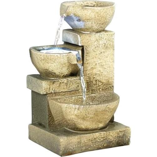 Fuente de Agua Design Toscano DW8127 con Luz LED 26.7cm