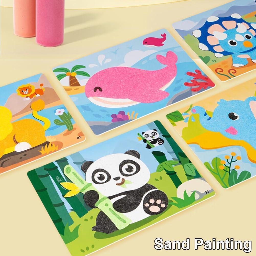 Arena Artística 0.85kg Amocytec Marrón para Manualidades