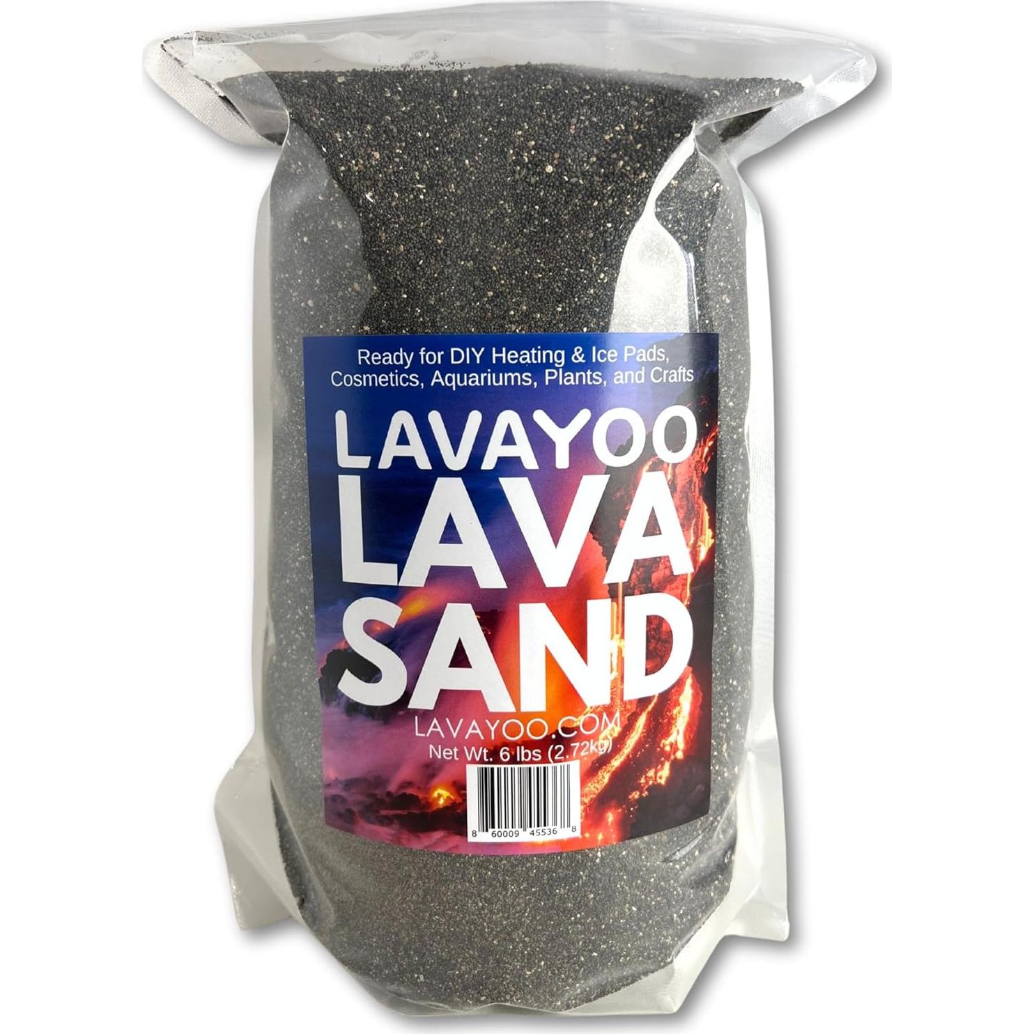 Arena de Lava Real Lavada y Desinfectada 2.72 kg - Lavayoo