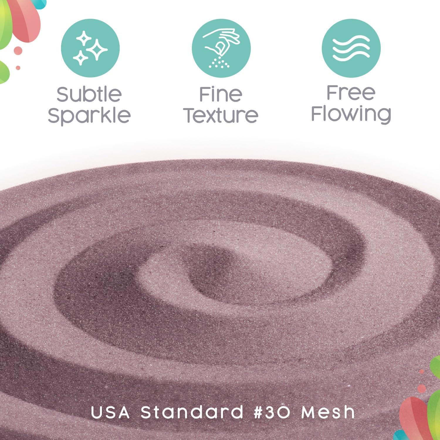 Arena Brillante Cuarzo y Blanca 1 LB para Bodas y Manualidades