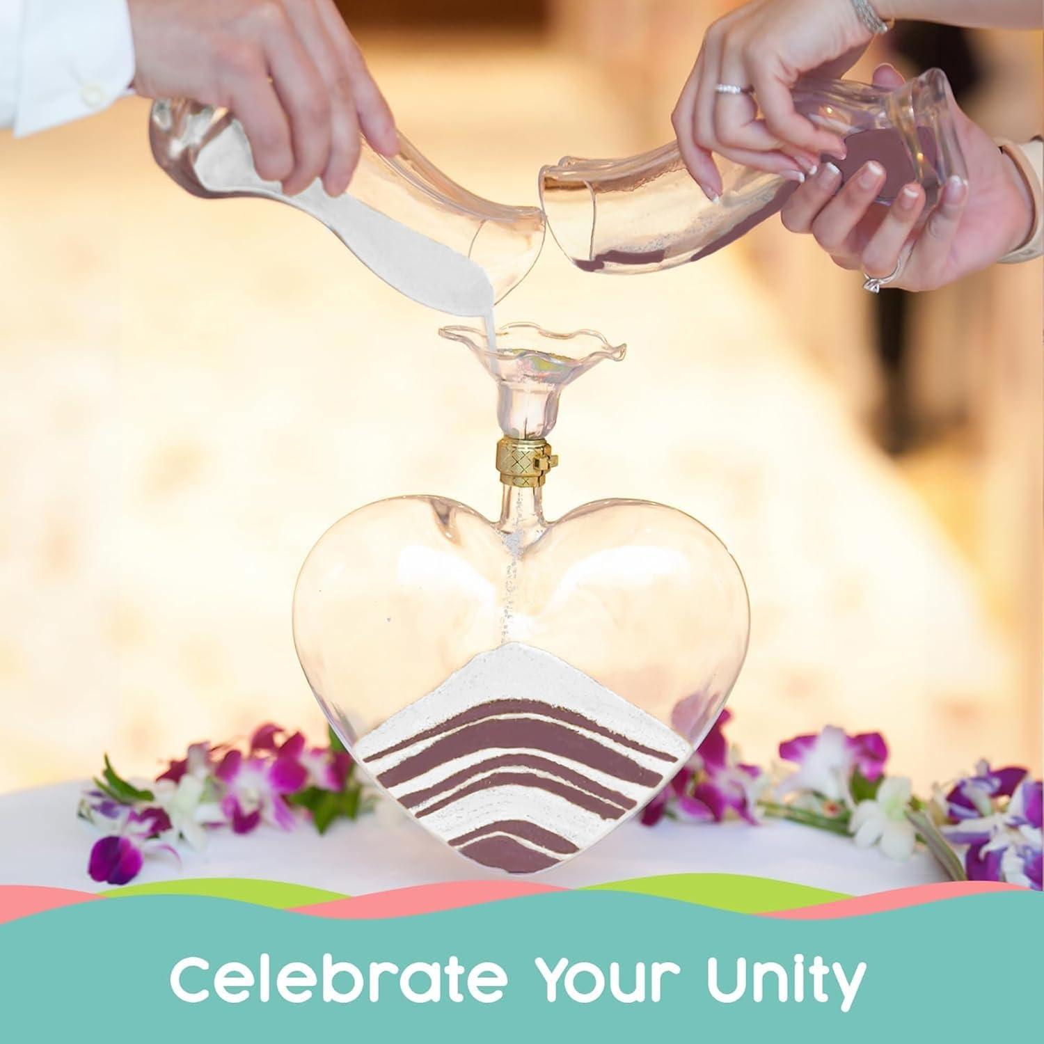 Arena Brillante Cuarzo y Blanca 1 LB para Bodas y Manualidades