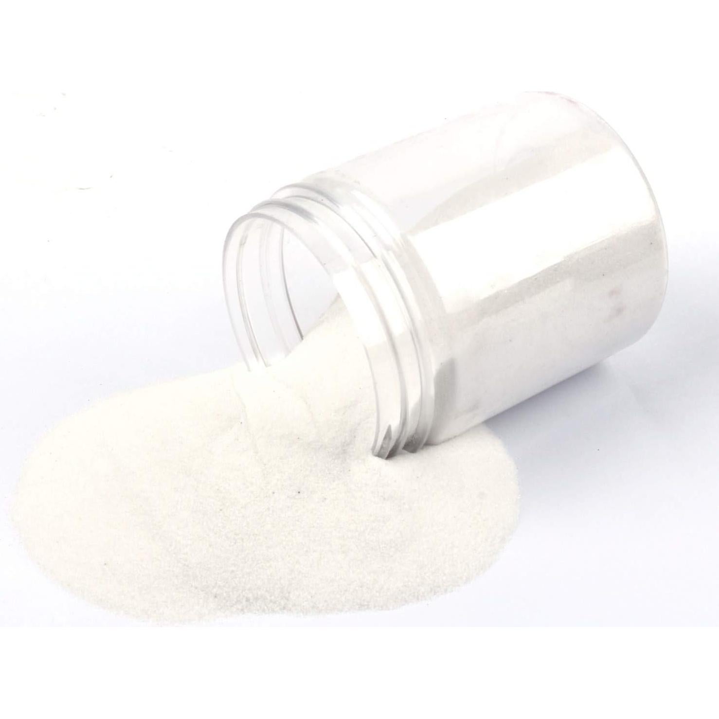 Arena Decorativa Blanca Piedra Brillante 250g - No Tóxica