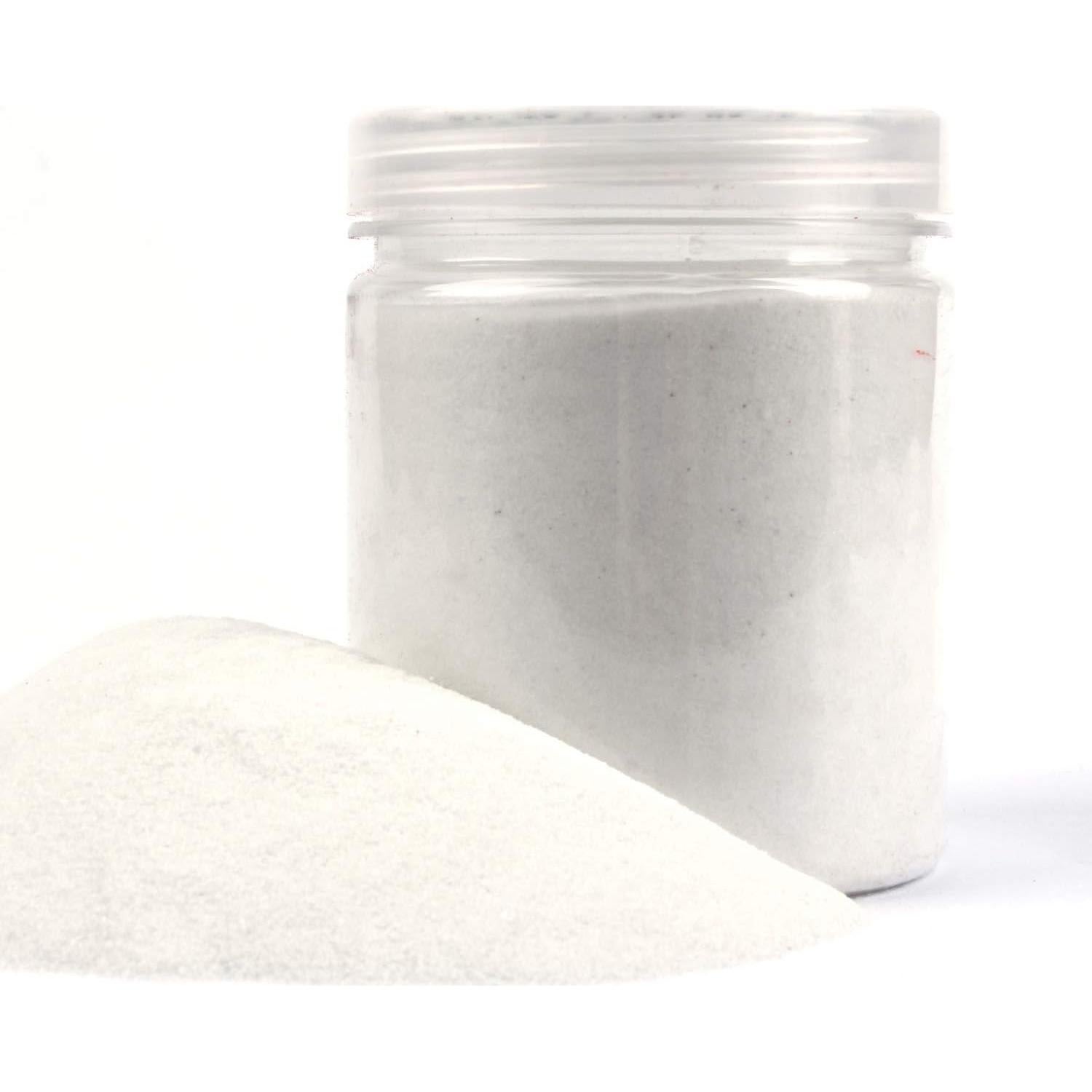 Arena Decorativa Blanca Piedra Brillante 250g - No Tóxica