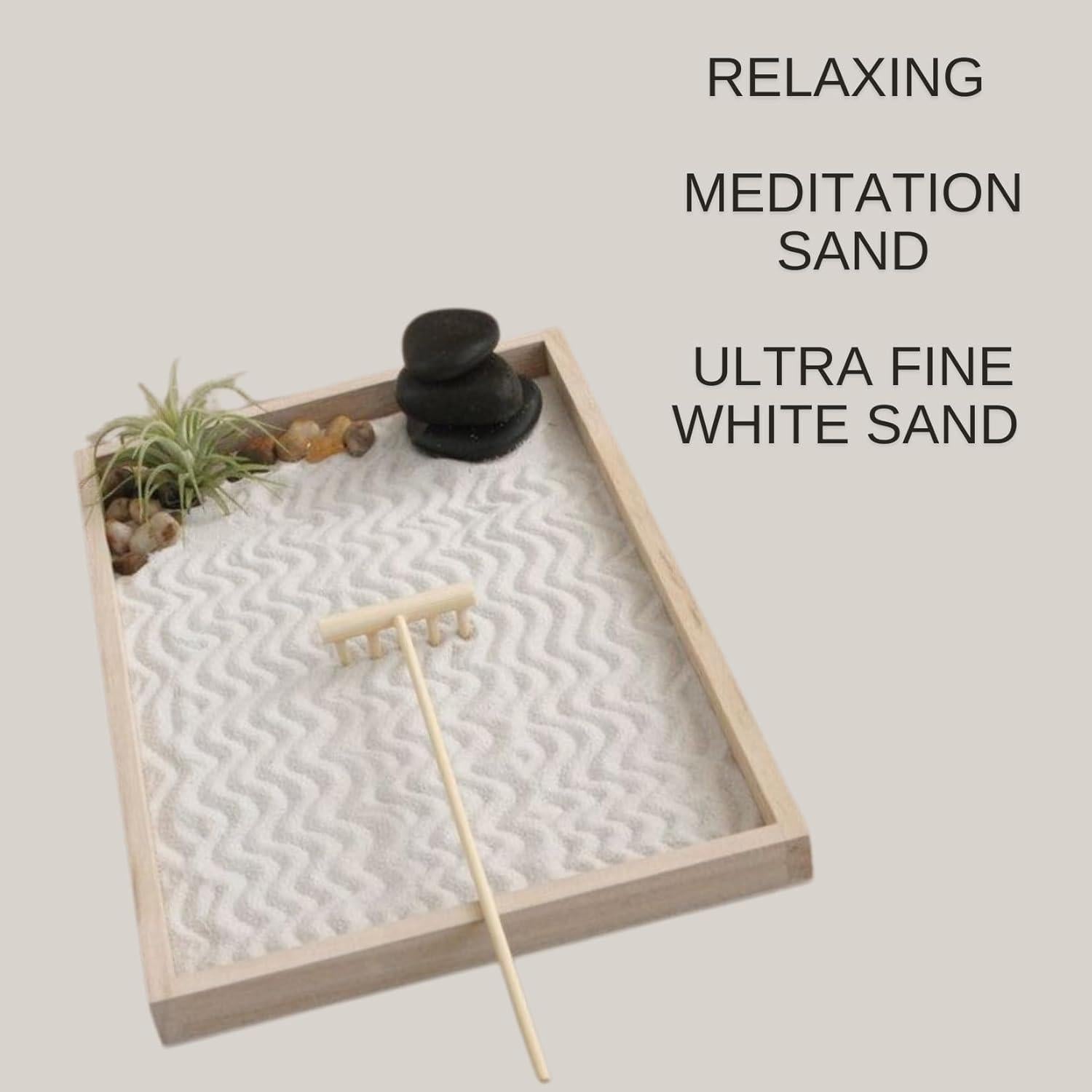 Arena Blanca Natural 2.27 kg para Caja de Arena y Decoración