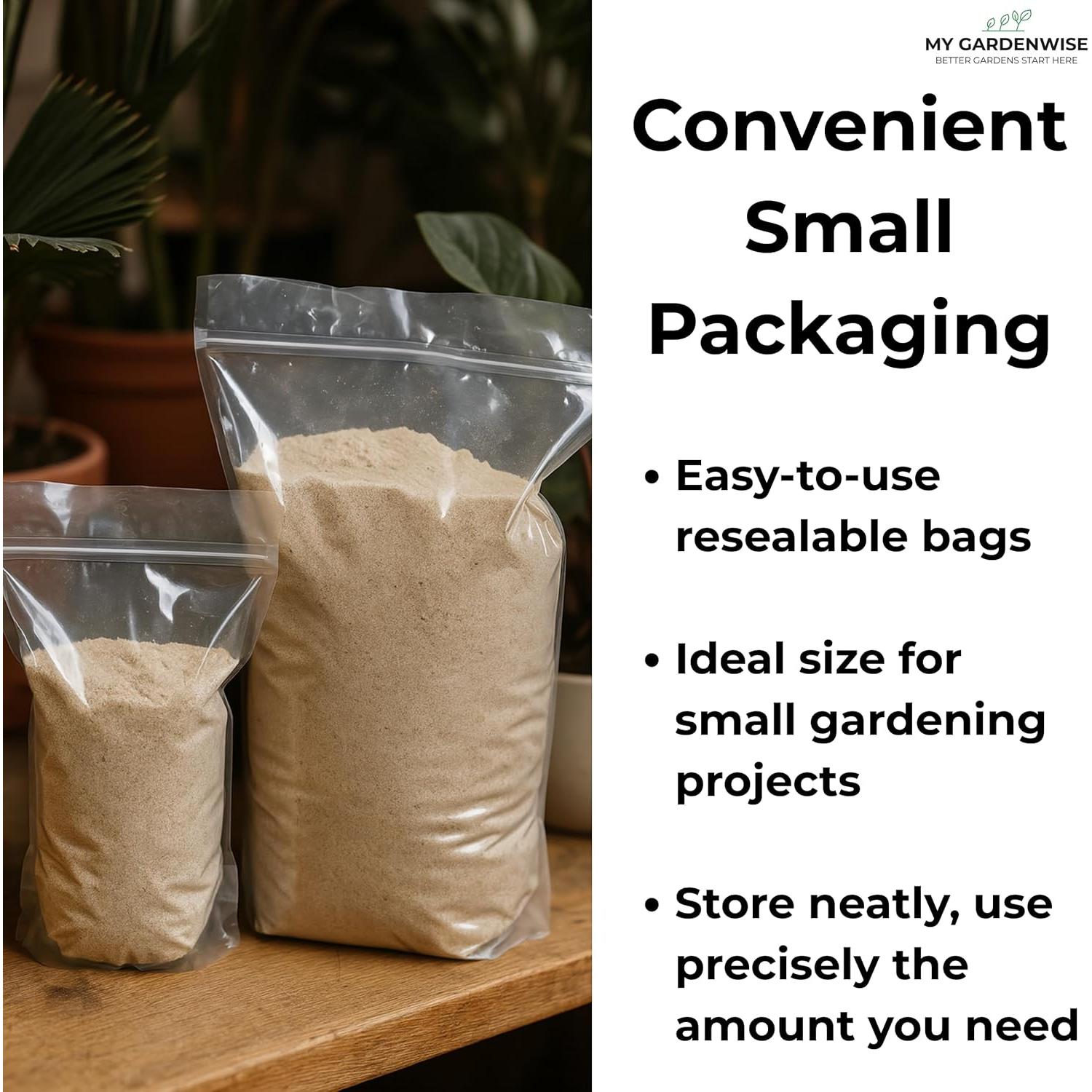 Arena Horticultural Fina GARDENWISE 1.27 kg para Plantas