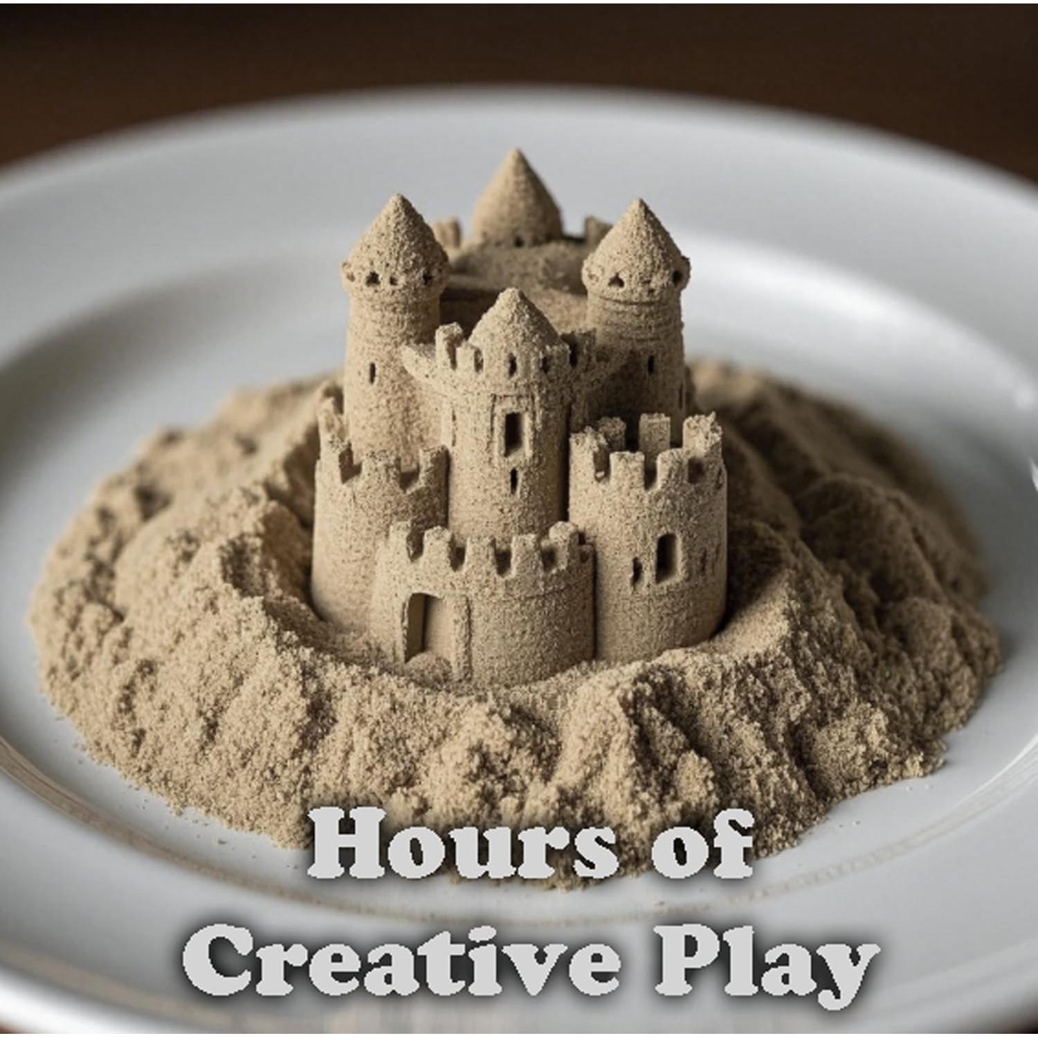 Arena Natural 1.13 kg Genérica - Gris Claro para Manualidades