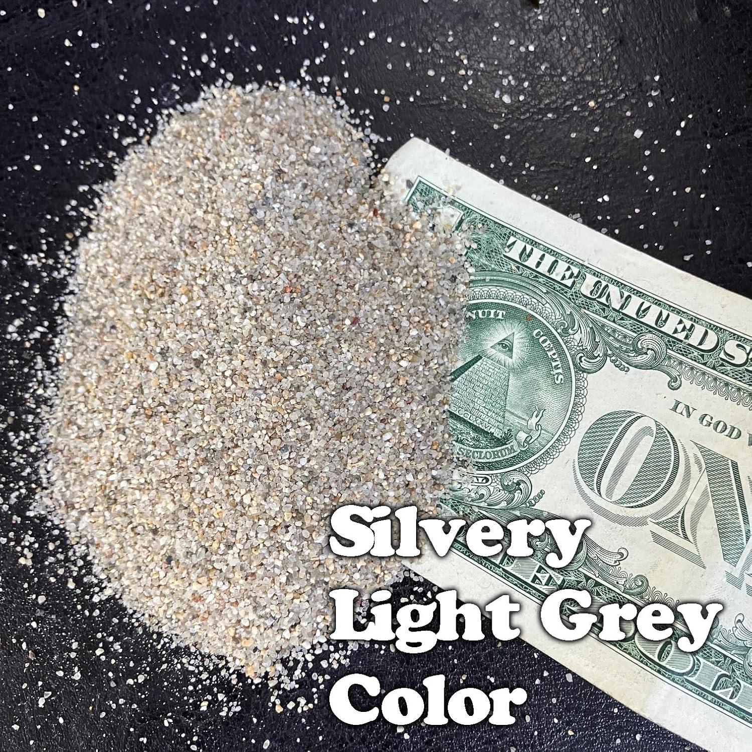 Arena Natural 1.13 kg Genérica - Gris Claro para Manualidades