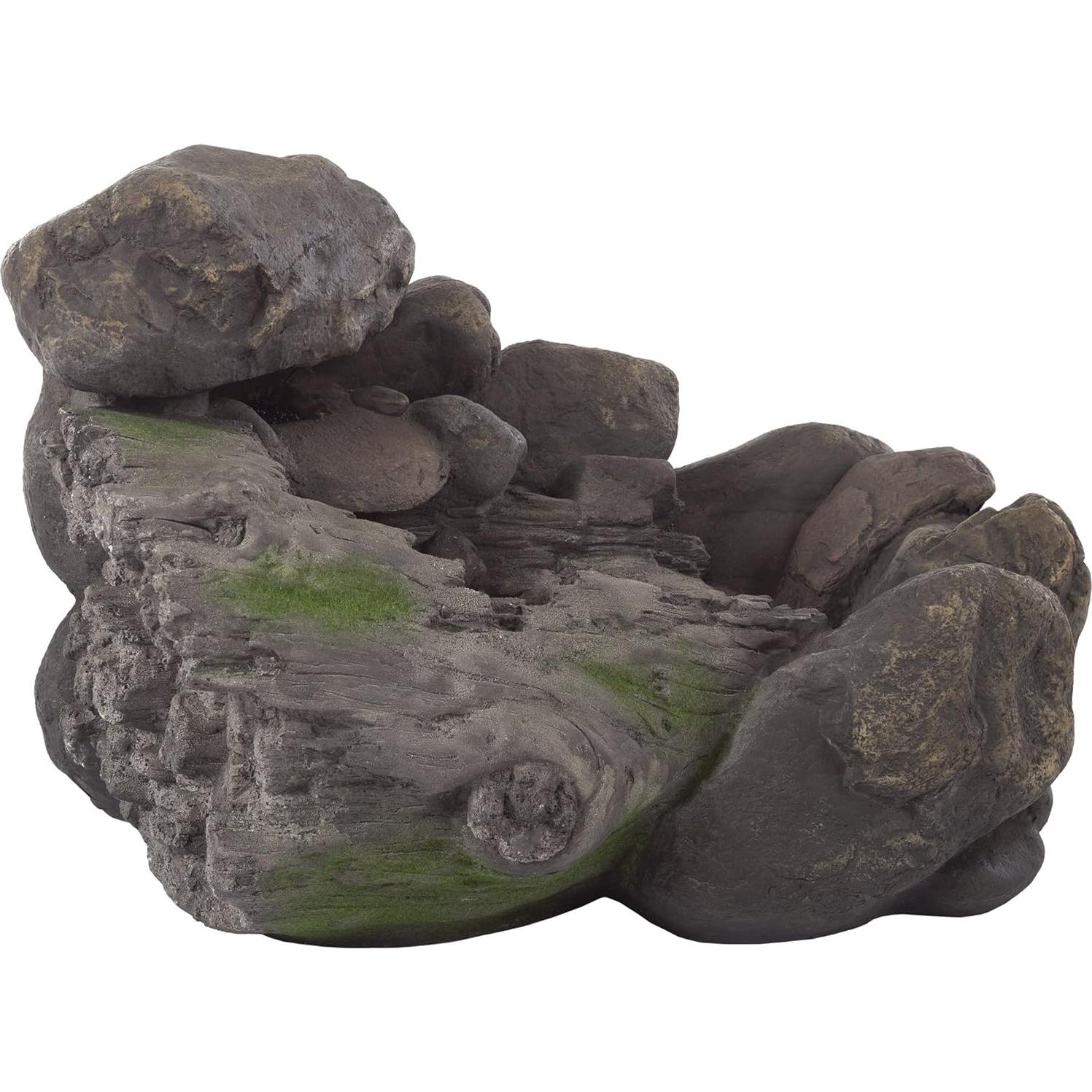 Fuente de Agua Exterior Pure Garden - Cascada de Poliresina 58.4x35.3cm