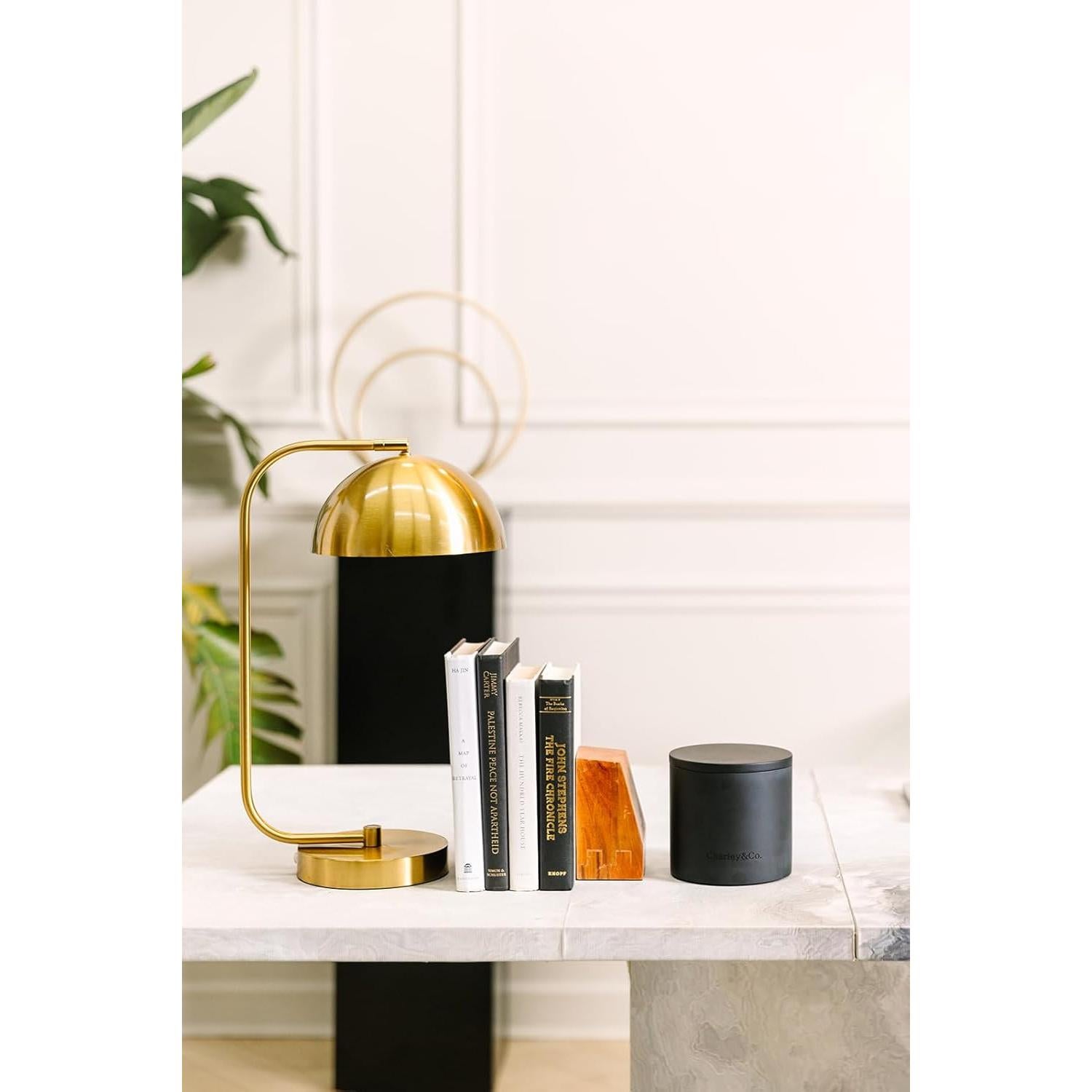 Soporte de Vela de Cemento Charley&Co. Negro 13cm