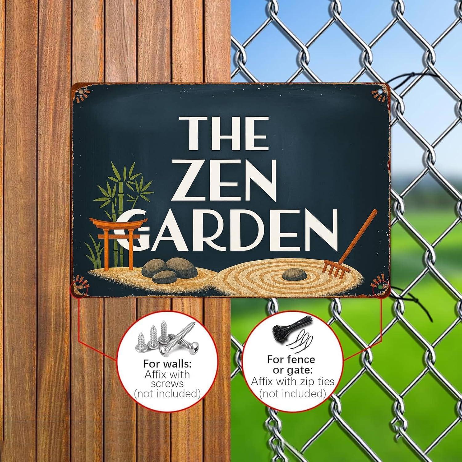 Cartel de Metal Retro 20x30 cm - Decoración Vintage Inspiradora