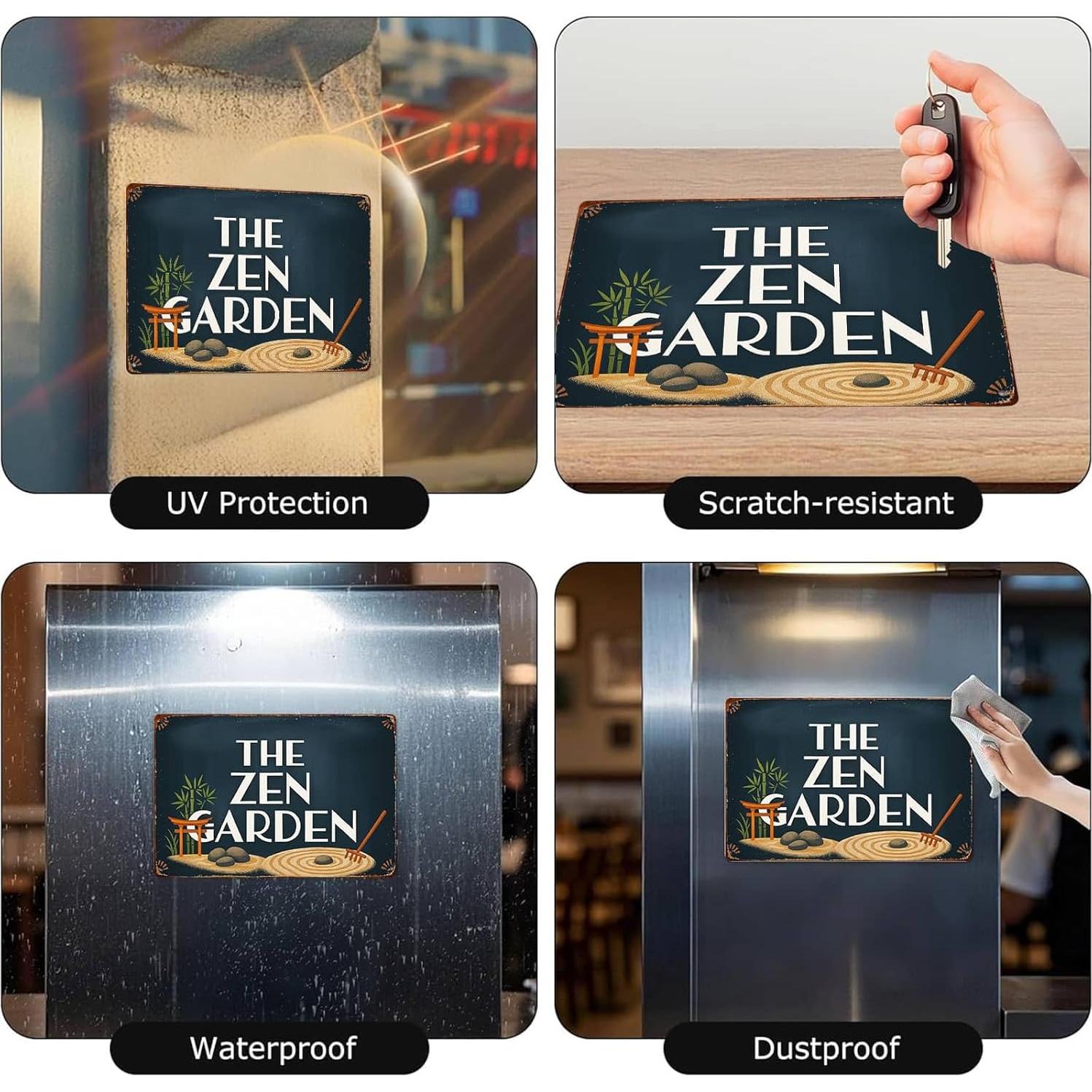 Cartel de Metal Retro 20x30 cm - Decoración Vintage Inspiradora