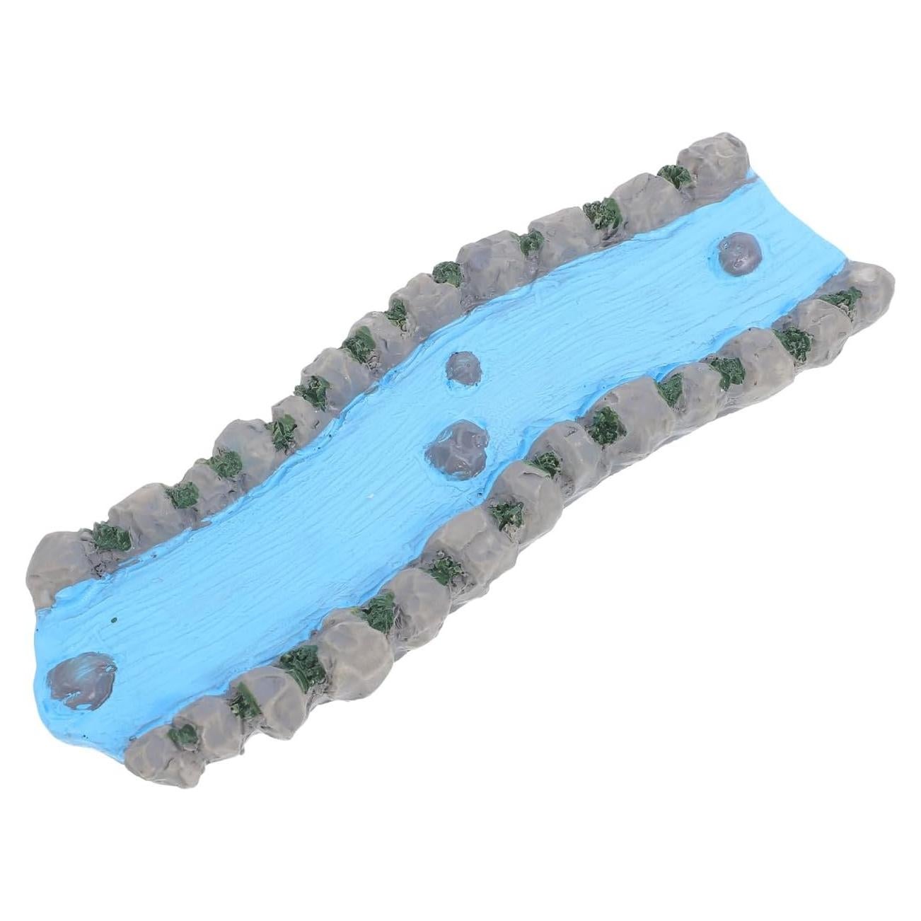 Arroyo en Miniatura de Resina ORFOFE 16.7x5.5cm Decorativo