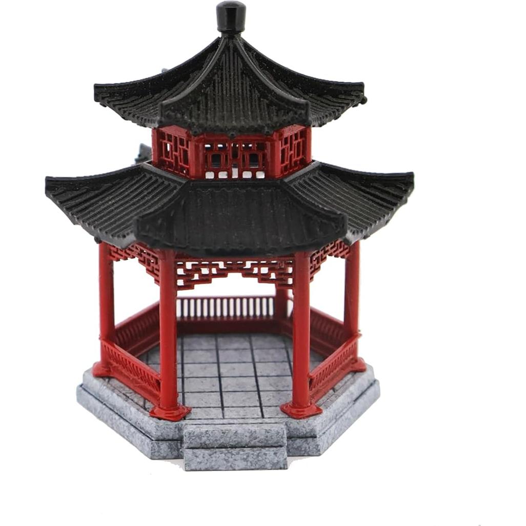 Mini Pagoda China KARESANSUI para Acuario y Jardín Zen