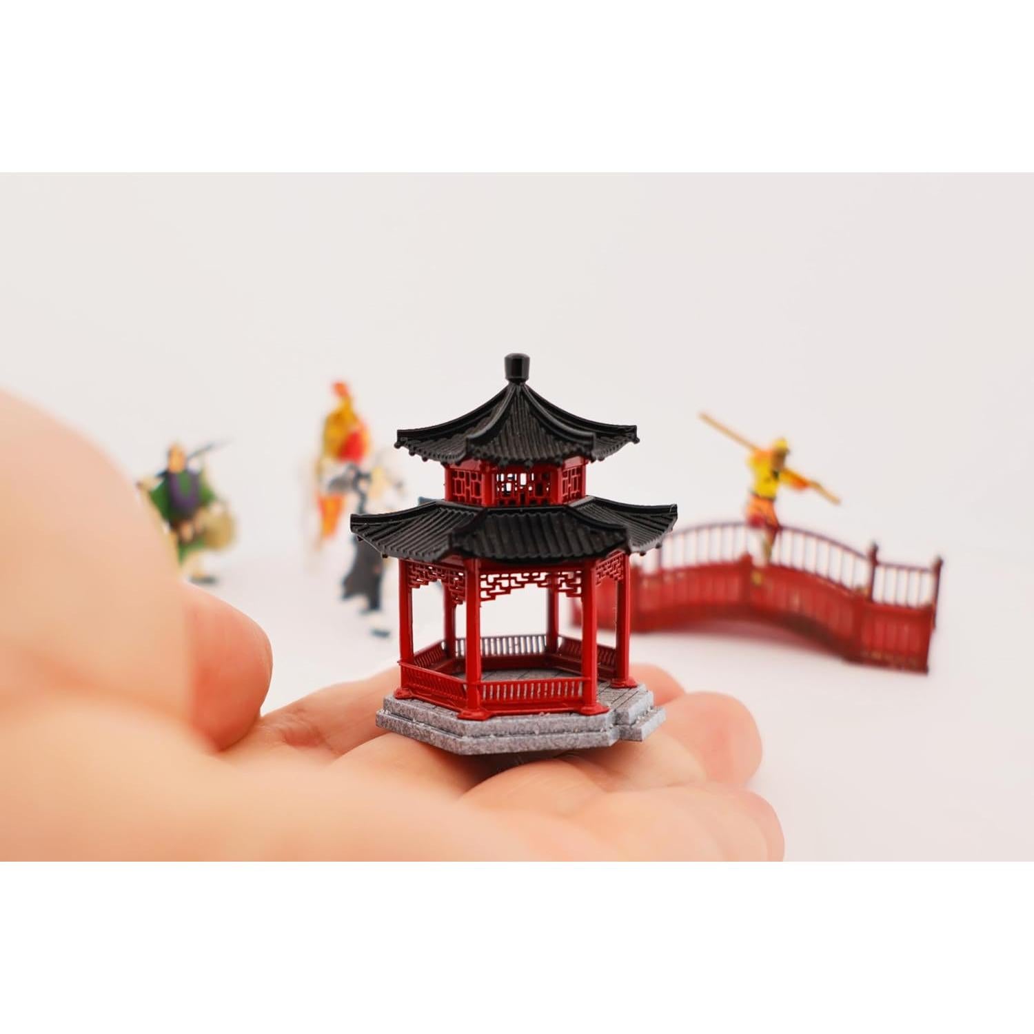 Mini Pagoda China KARESANSUI para Acuario y Jardín Zen