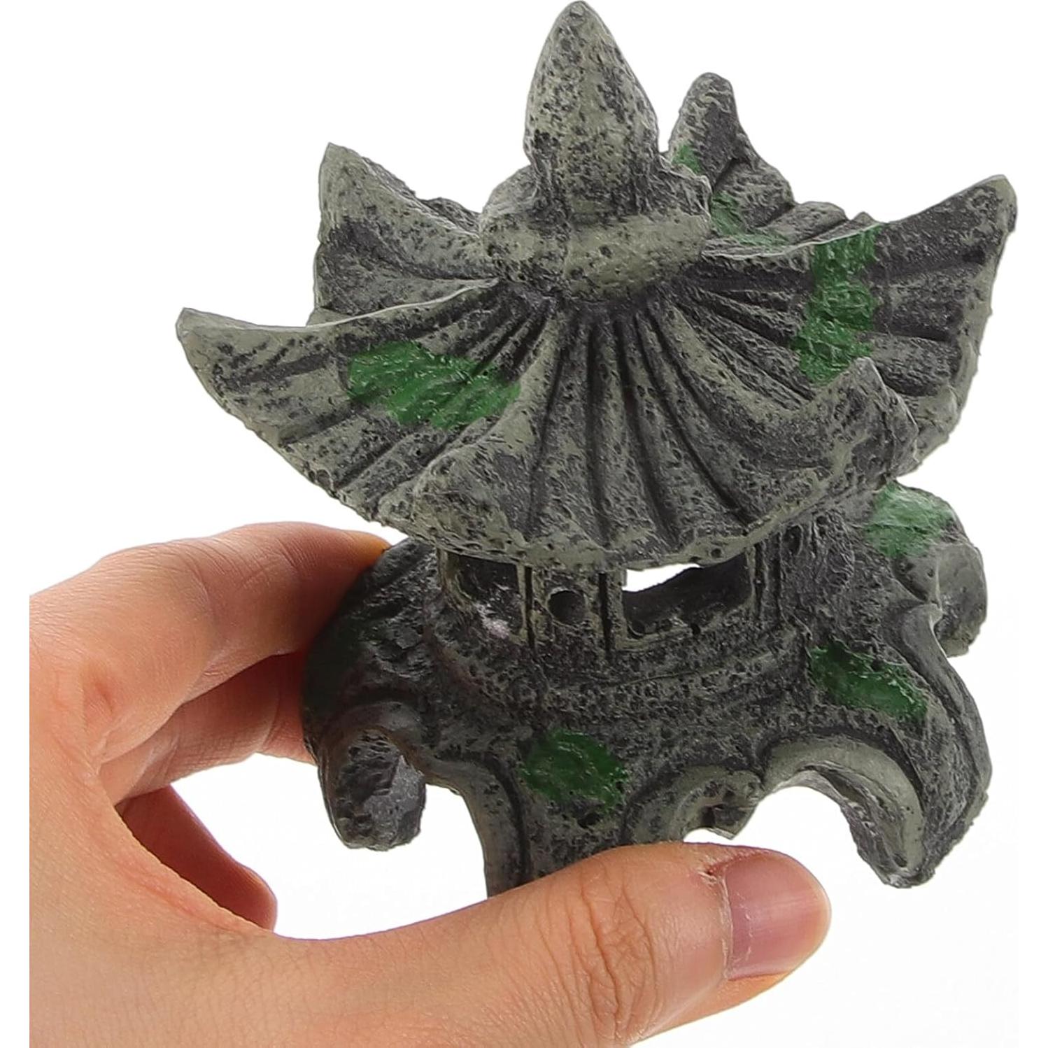 Adorno Pagoda Zen Toddmomy para Acuario y Jardín 7.49 cm
