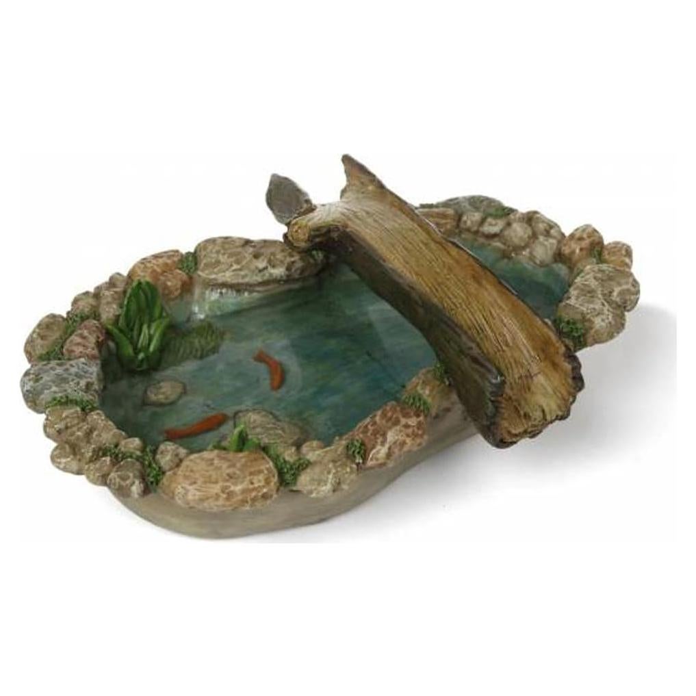 Puente de Jardín Miniatura Woodland Knoll 20.32x13.97 cm