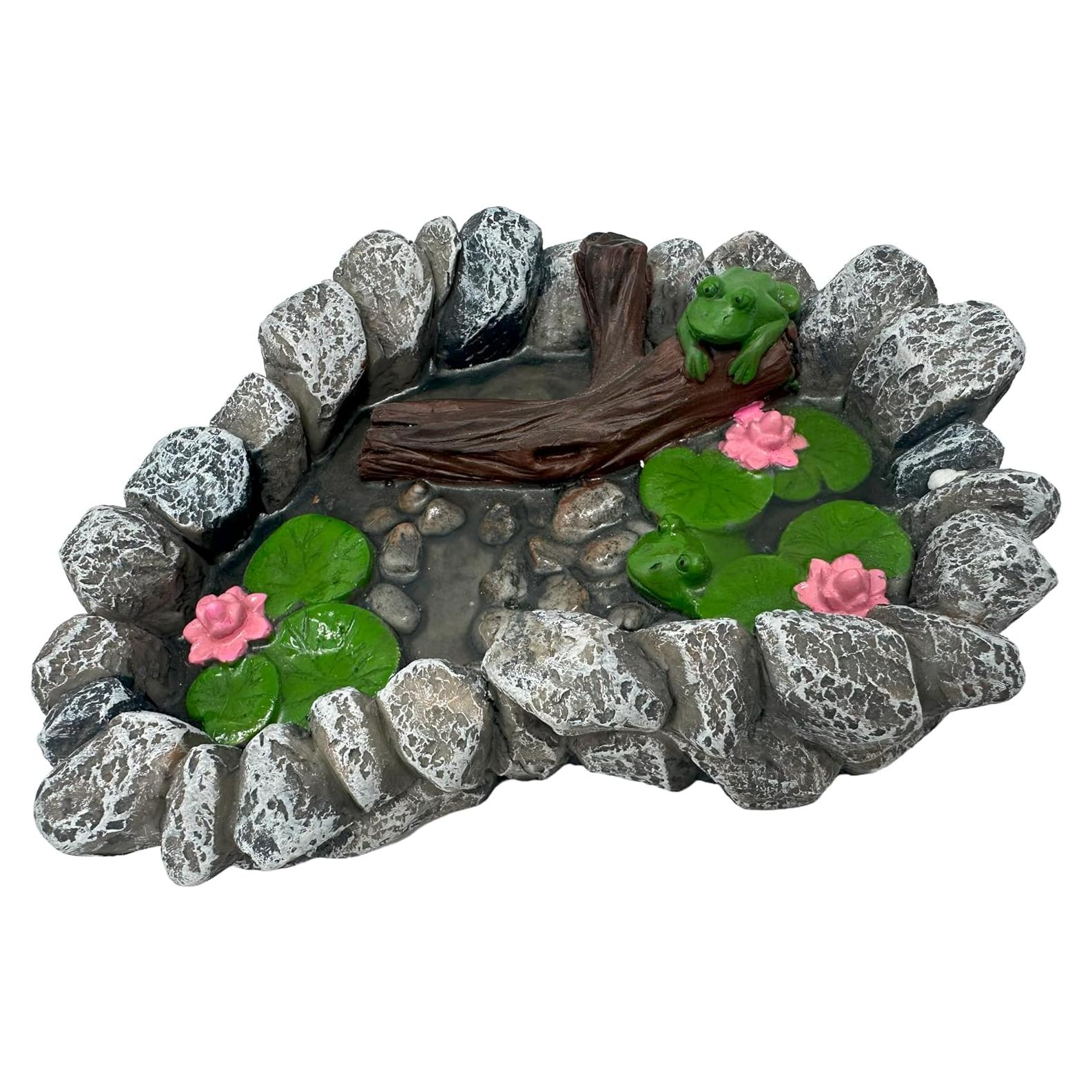 Jardín de Hadas con Ranas - Decoración Mokoboho 0.54 kg