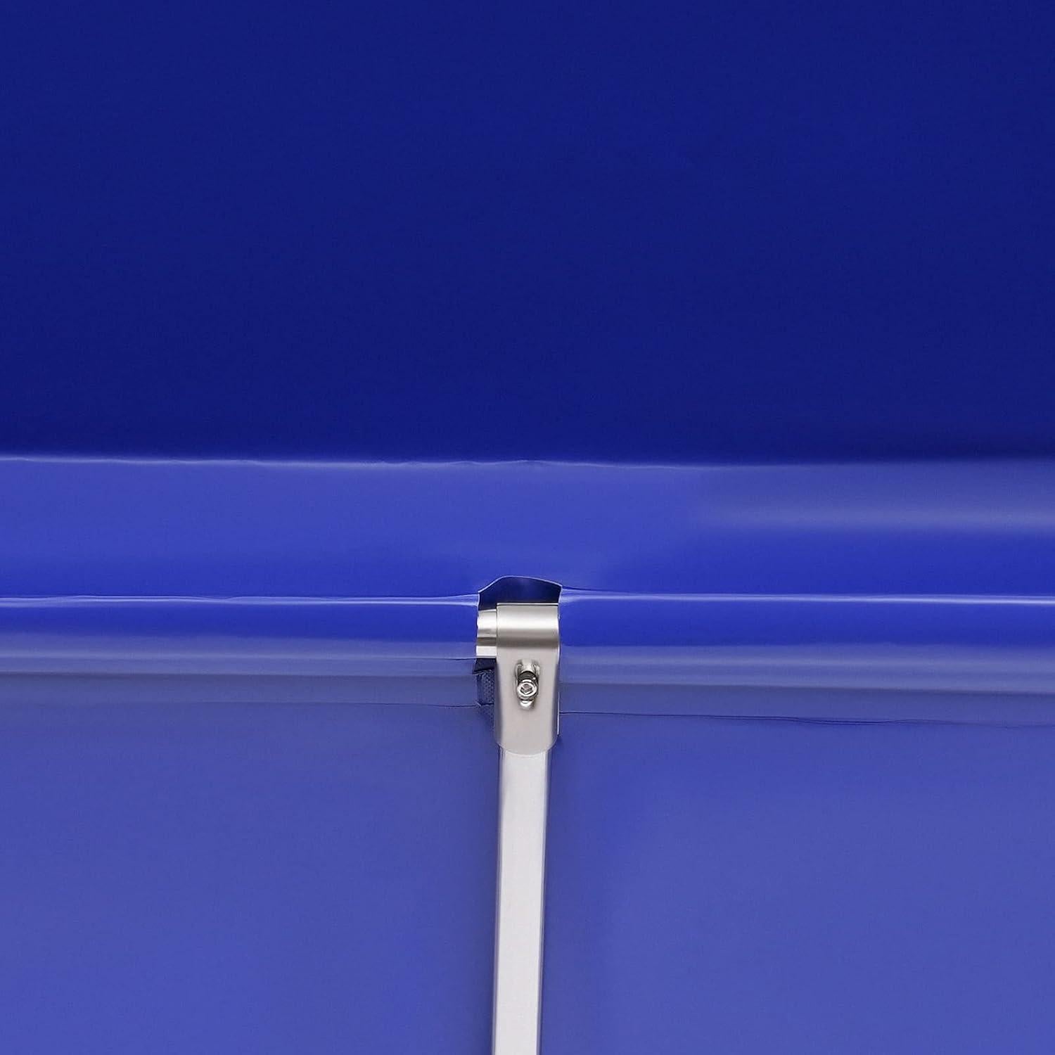 Estanque de peces sobre suelo 120x80 cm jiChengFa con válvula