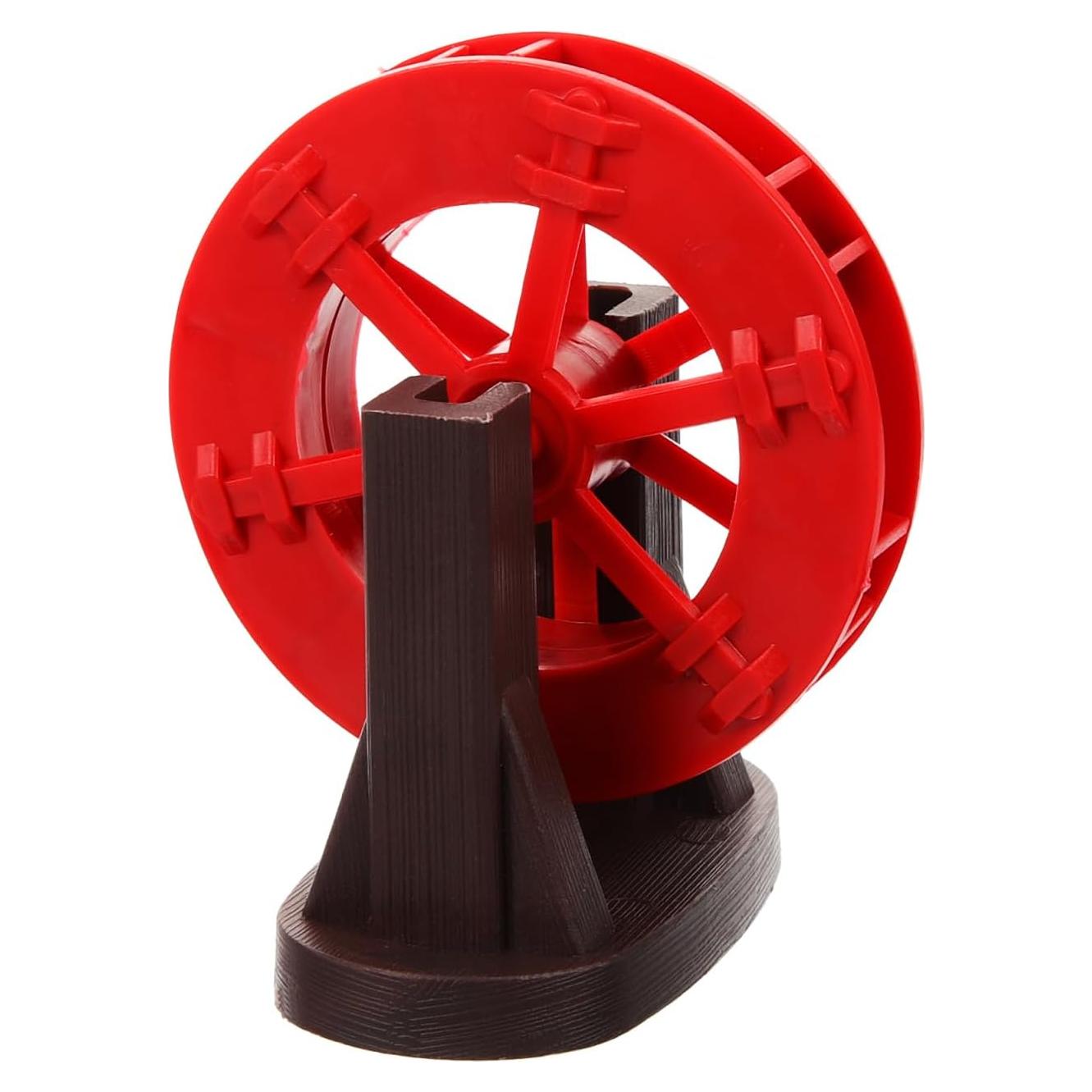 Adorno de Molino de Agua POPETPOP para Acuario Rojo 7.49cm