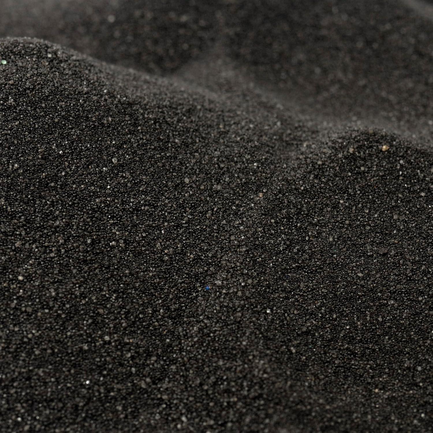 Arena Escénica ACTIVA Negra 454g - Color Vibrante para Manualidades