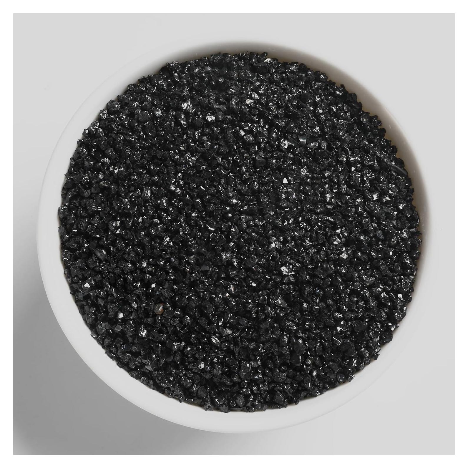 Grava Negra para Jardinería Boniosz 1.09kg 2-3mm Decoración