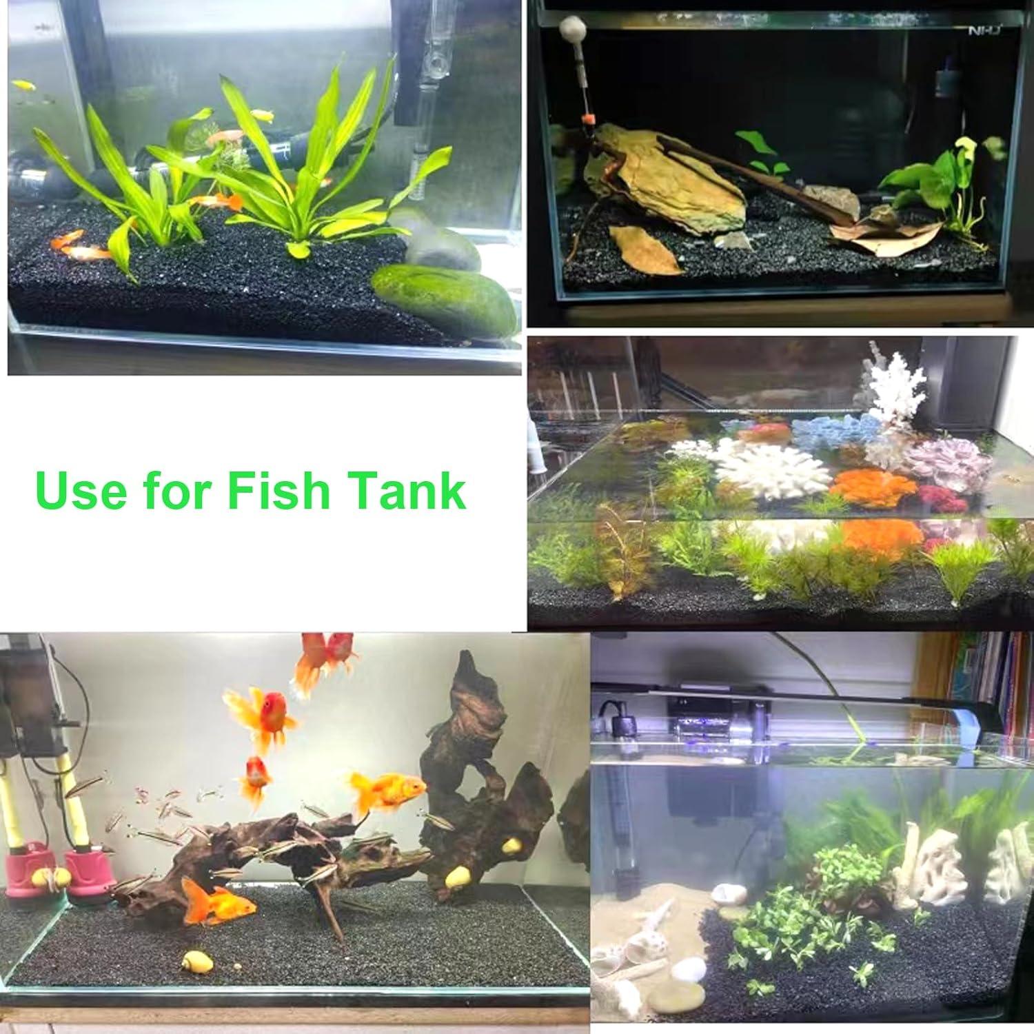 Grava Negra para Jardinería Boniosz 1.09kg 2-3mm Decoración