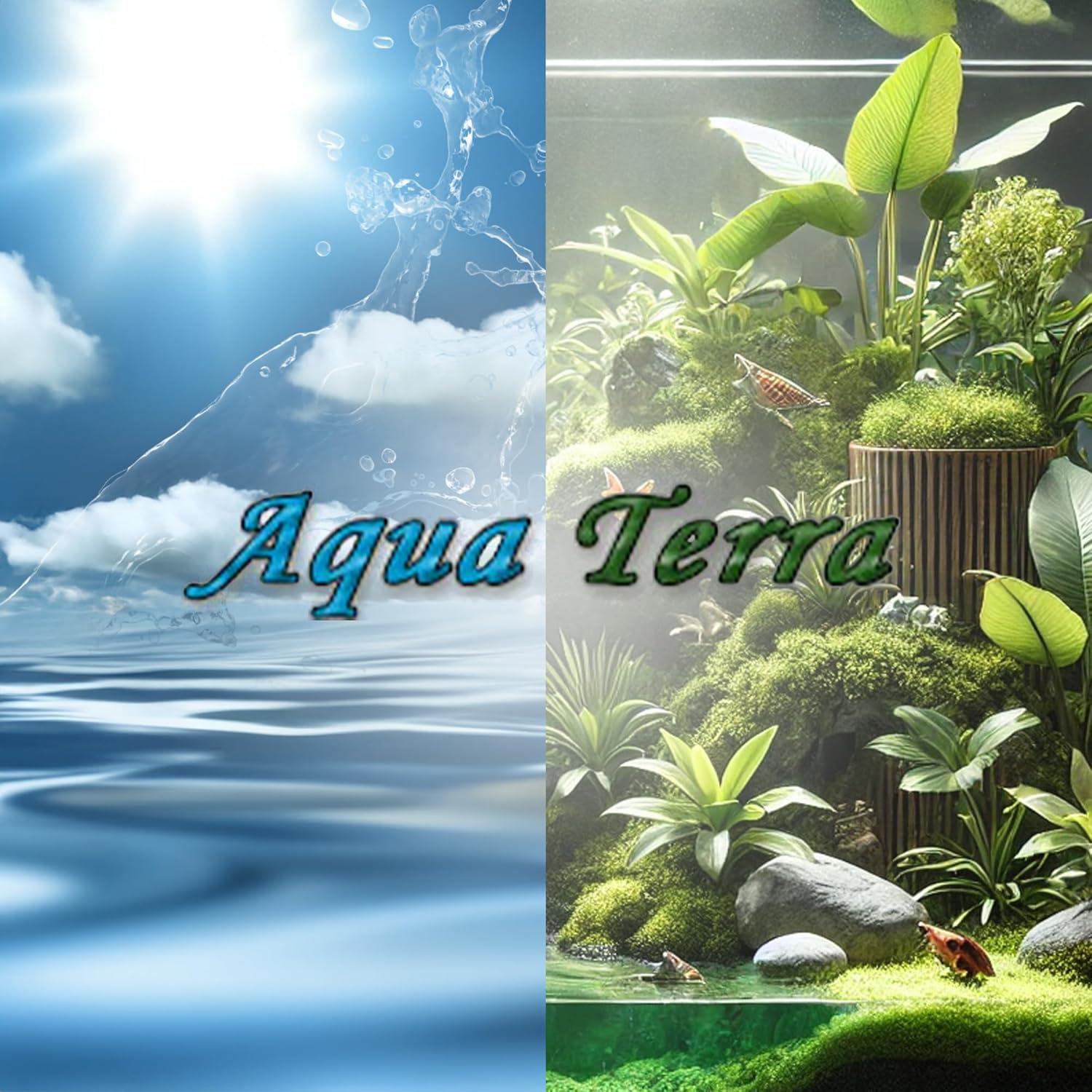 Arena Negra Aqua Terra 2.27 kg - Sustrato Natural No Tóxico