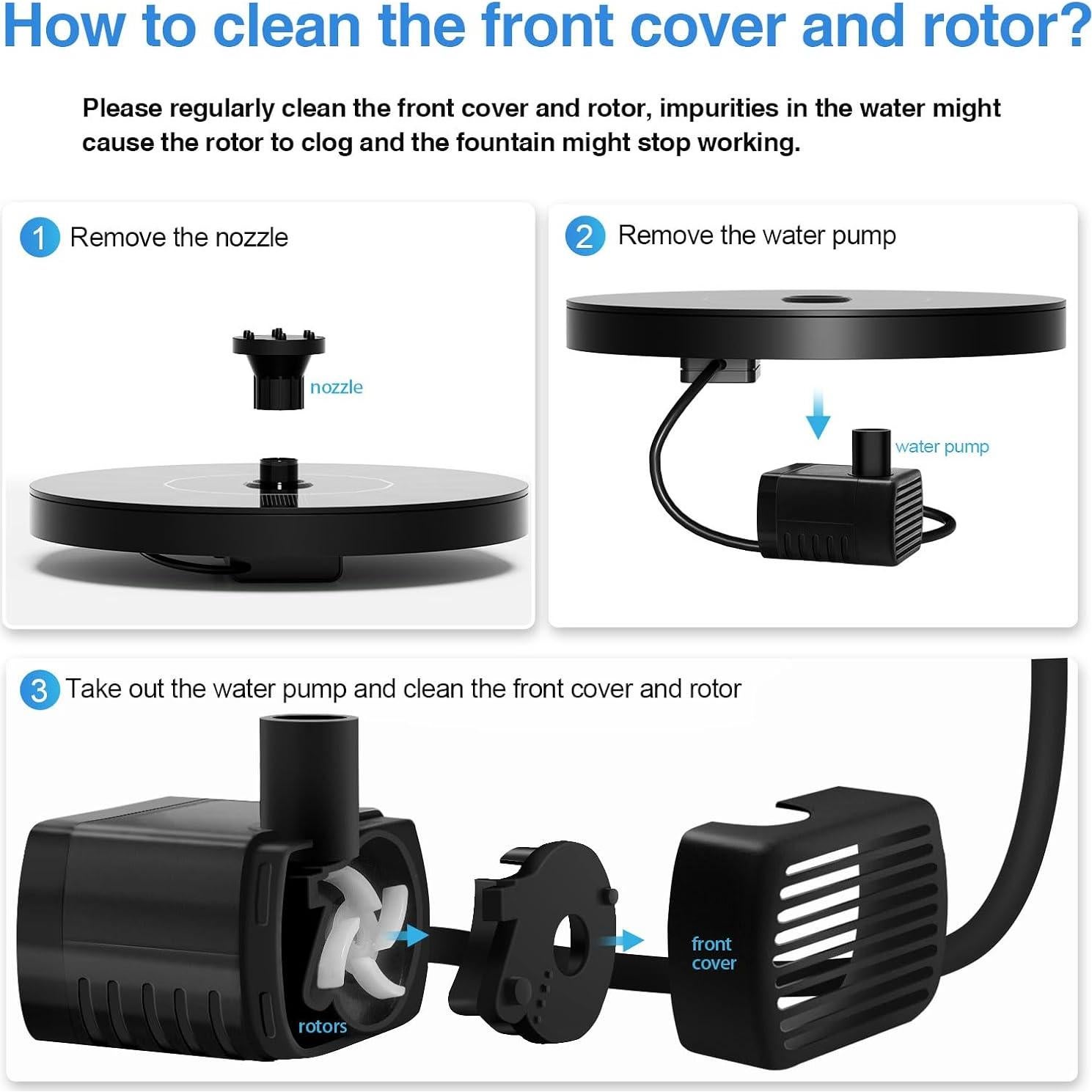Fuente Solar Flotante AUTGA 1W para Jardín y Estanque