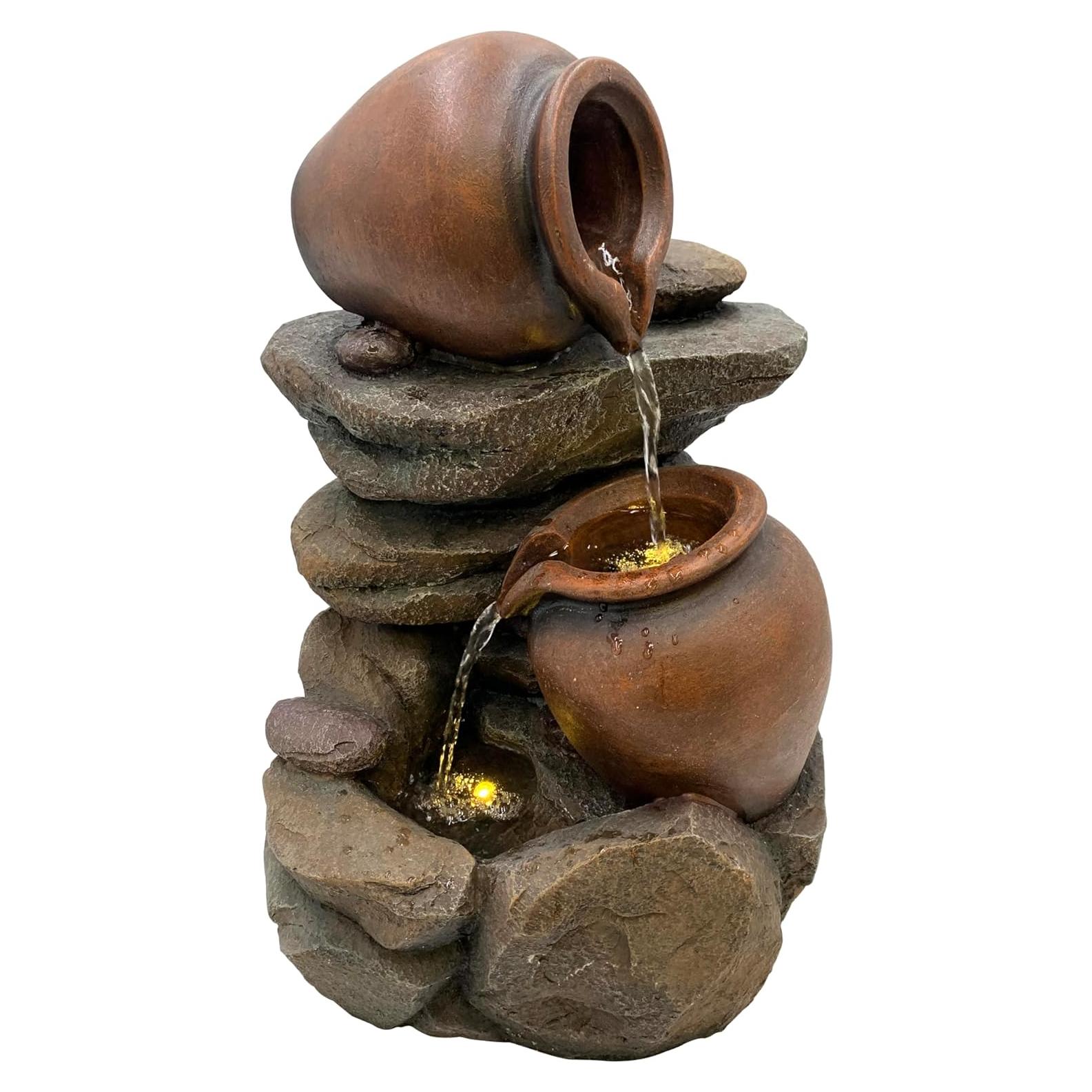 Fuente de Agua LED Danner Santa Fe 30.48x23.5x46.99cm