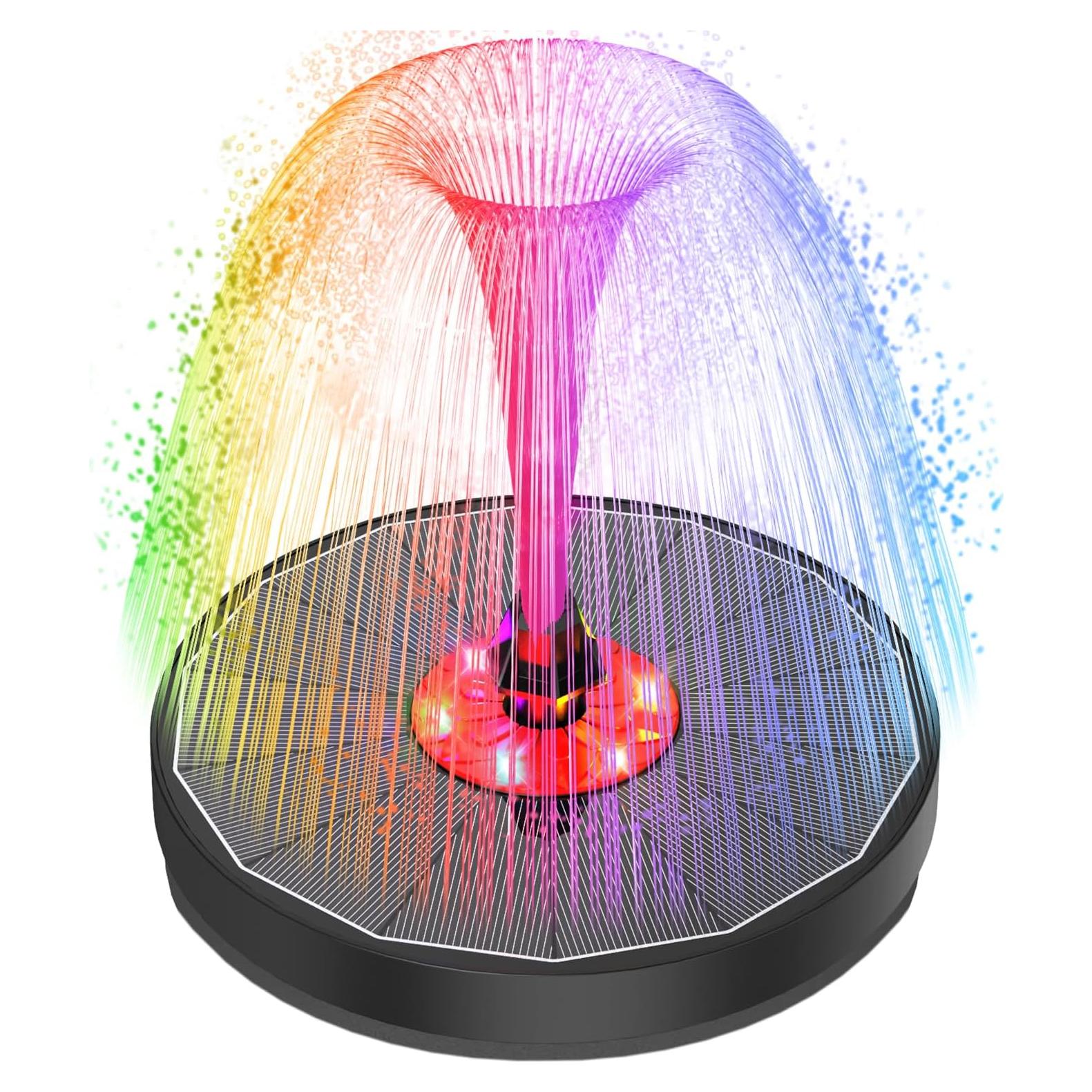 Fuente Solar GAIZERL 3.5W con Luces LED y Batería 2200mAh