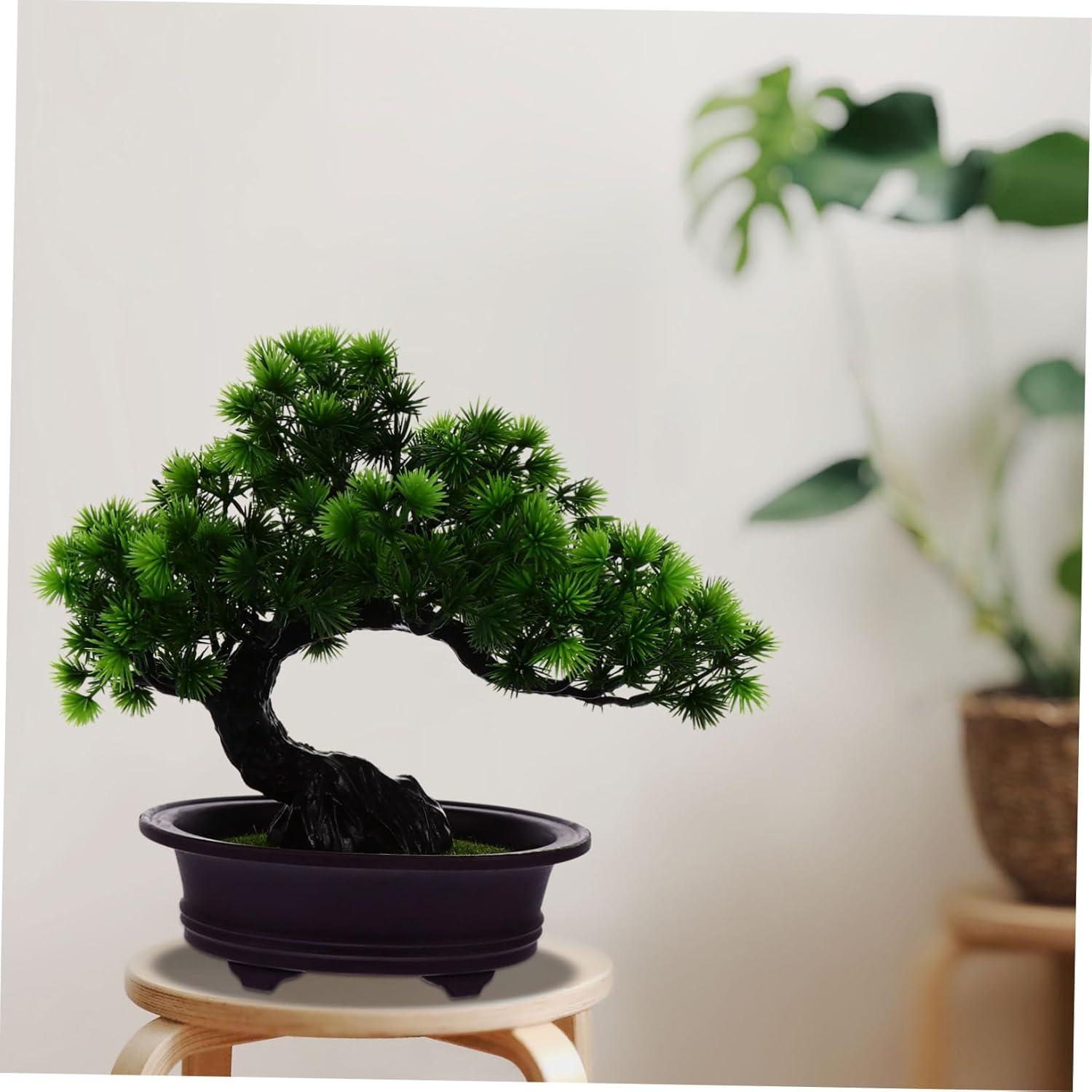 Planta Bonsai Falsa ARTIBETTER en Maceta Verde 27x23cm