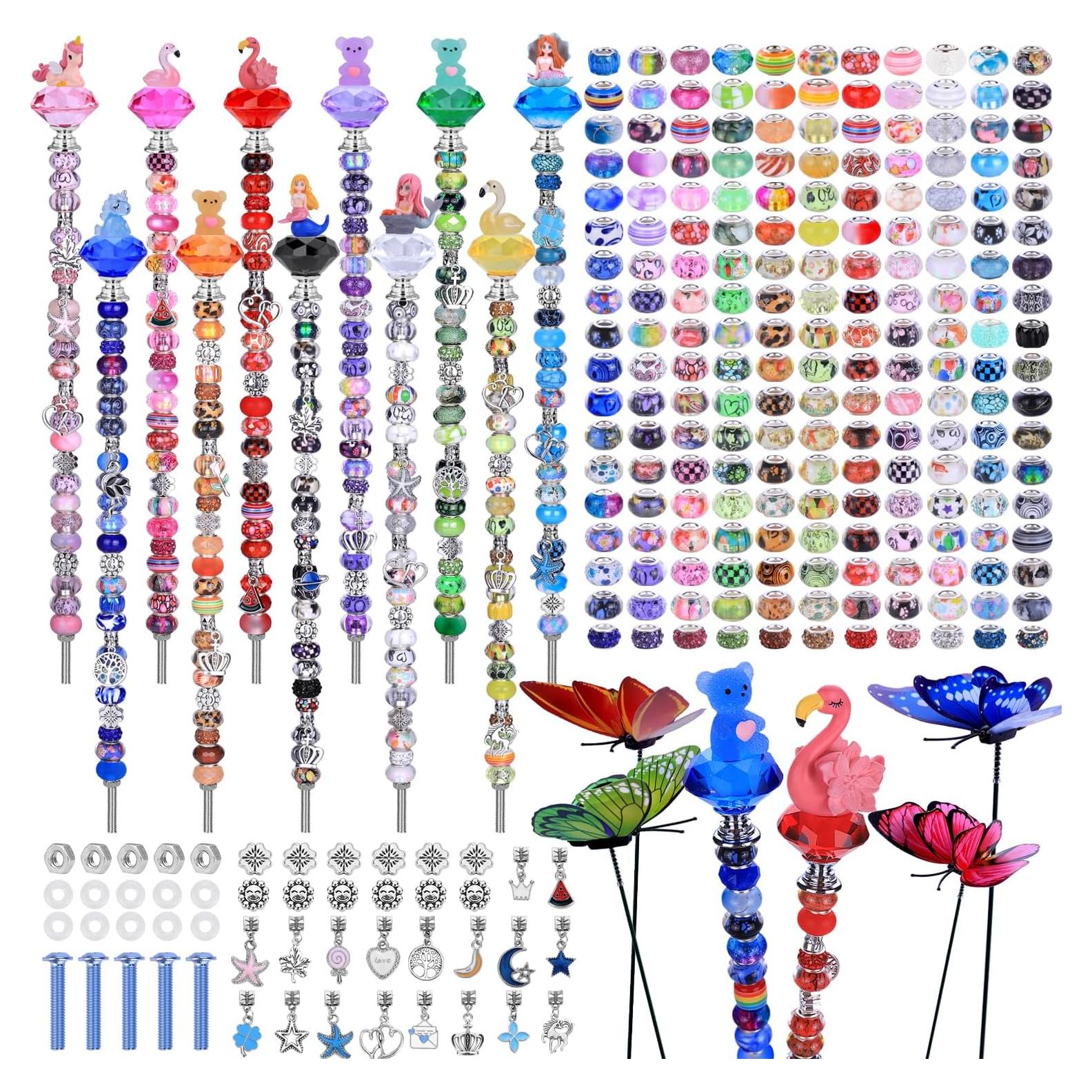 Kit de Estacas de Jardín AIPRIDY 252 Pcs DIY Cuento de Hadas