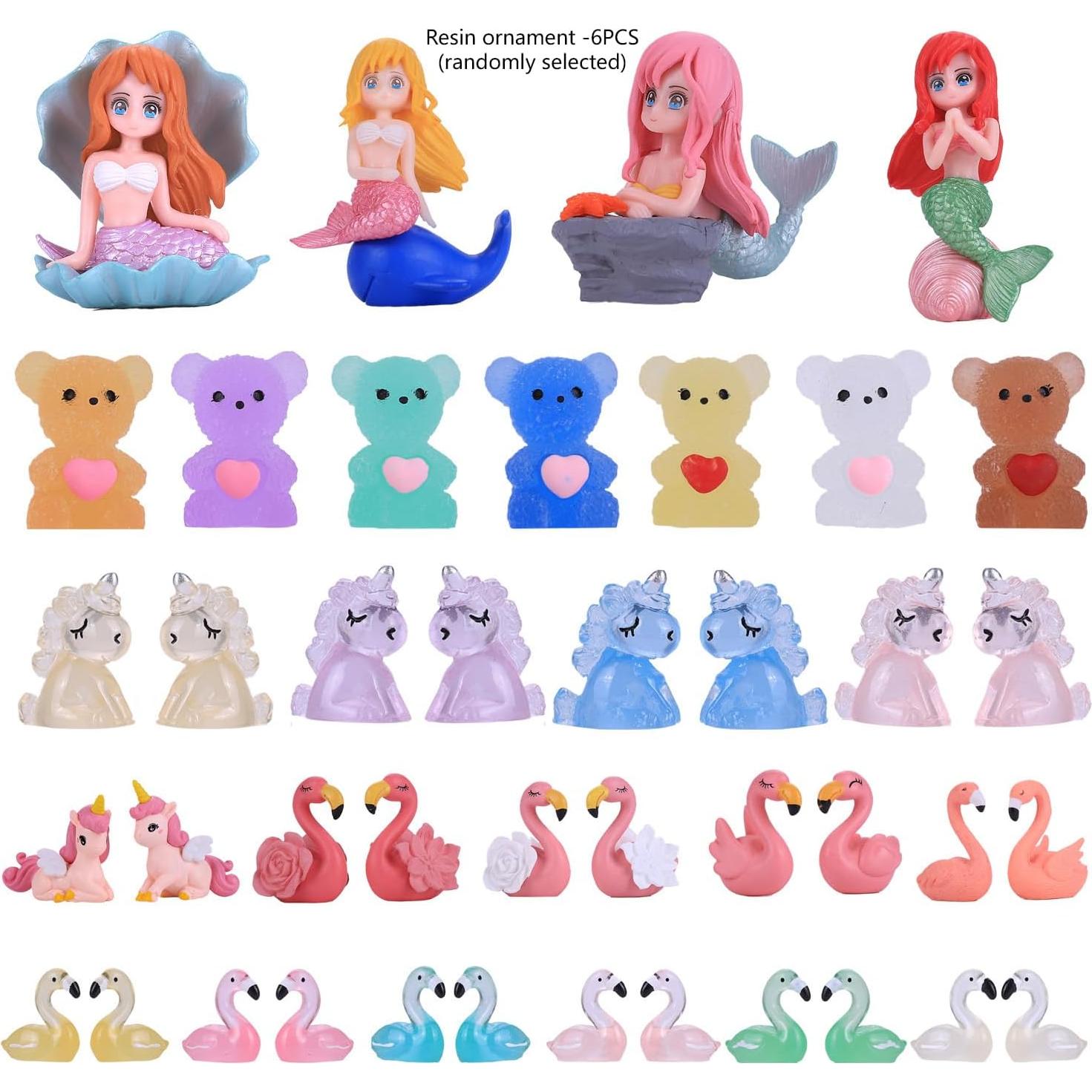 Kit de Estacas de Jardín AIPRIDY 252 Pcs DIY Cuento de Hadas