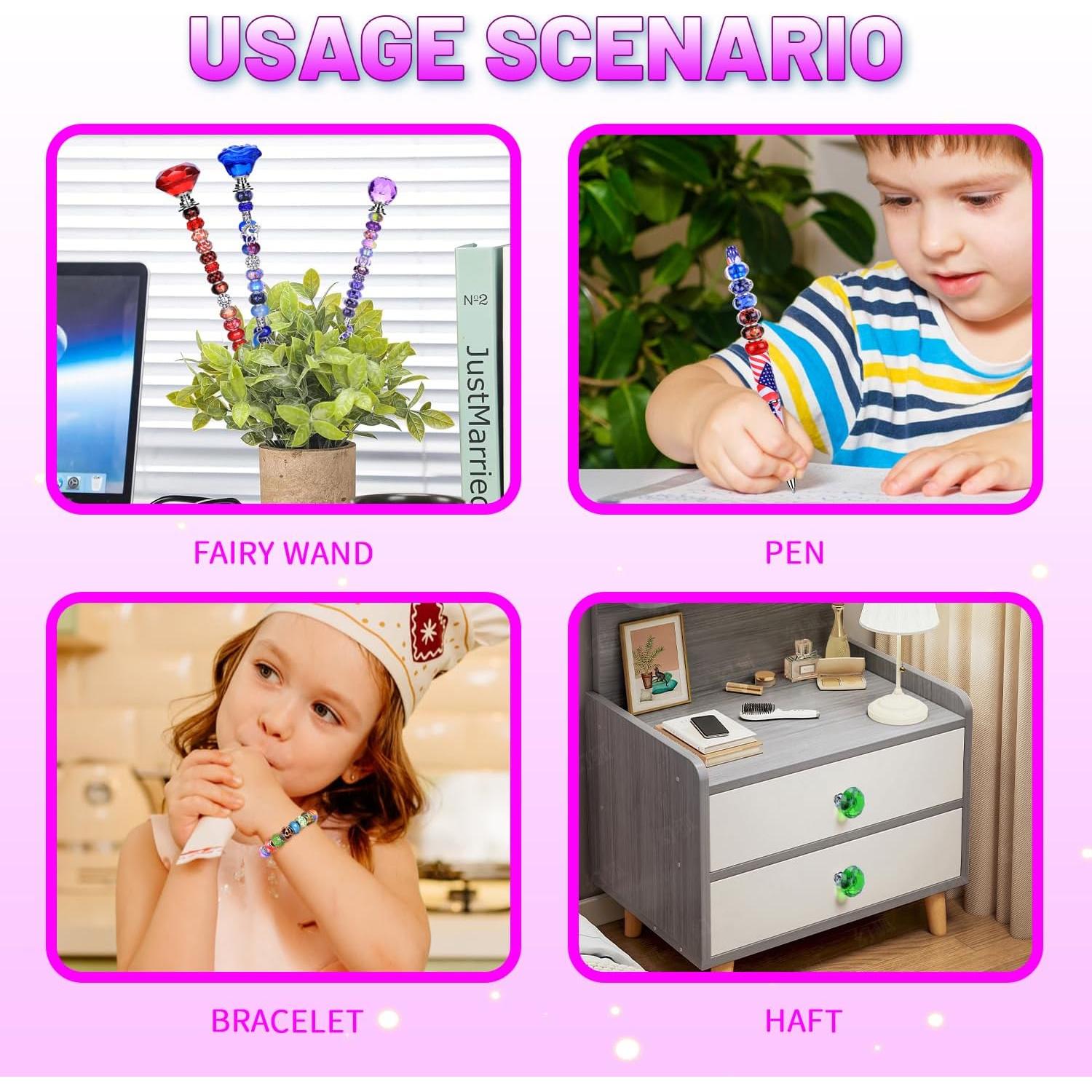 Kit de Estacas de Jardín AIPRIDY 252 Pcs DIY Cuento de Hadas