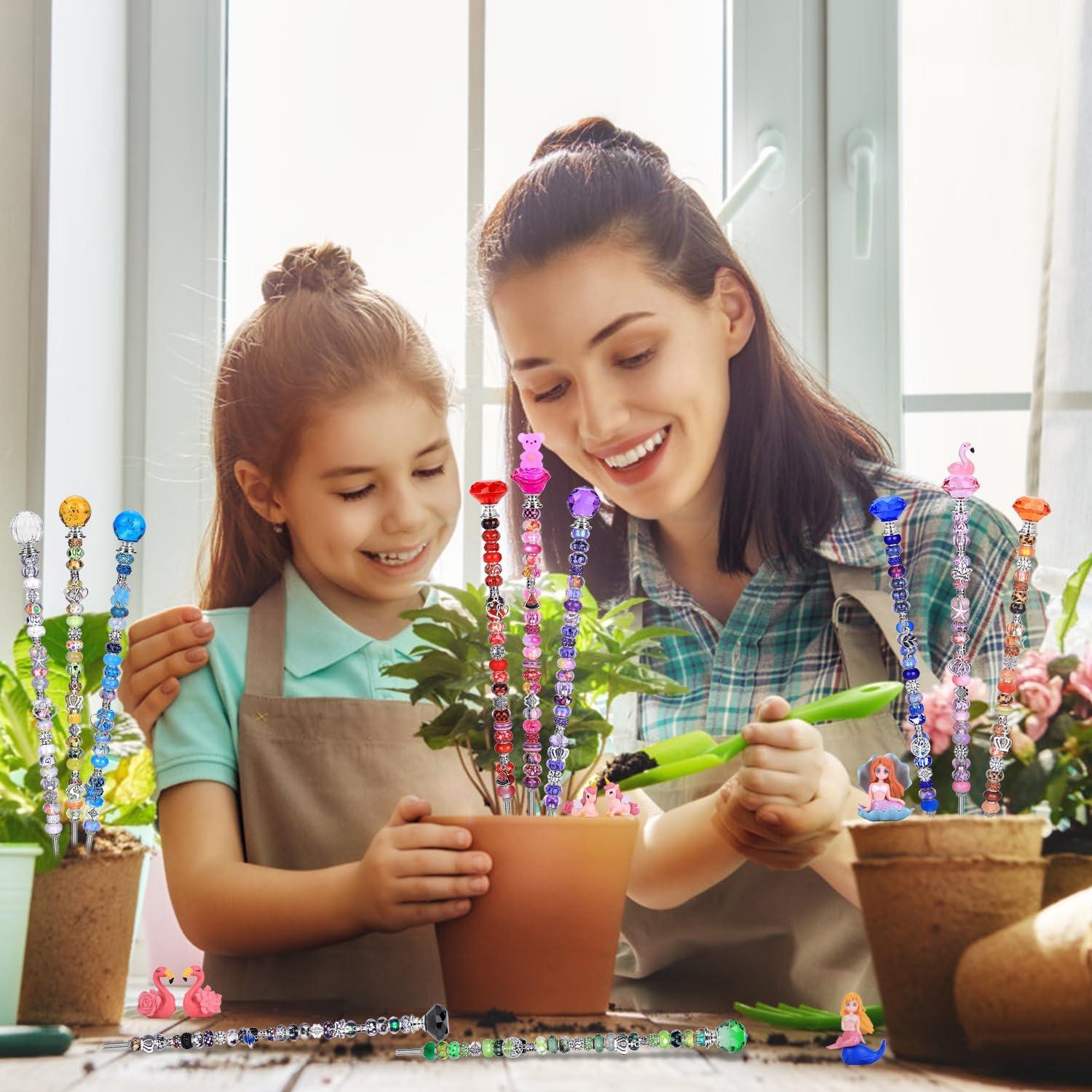 Kit de Estacas de Jardín AIPRIDY 252 Pcs DIY Cuento de Hadas