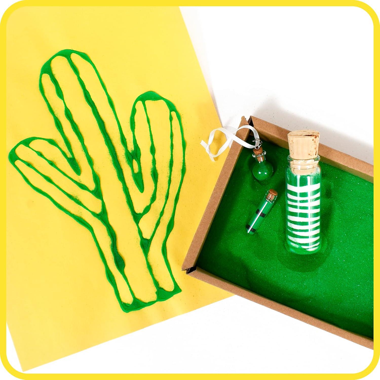 Arena de Color Verde 1 kg - Manualidades y Juego Sensorial