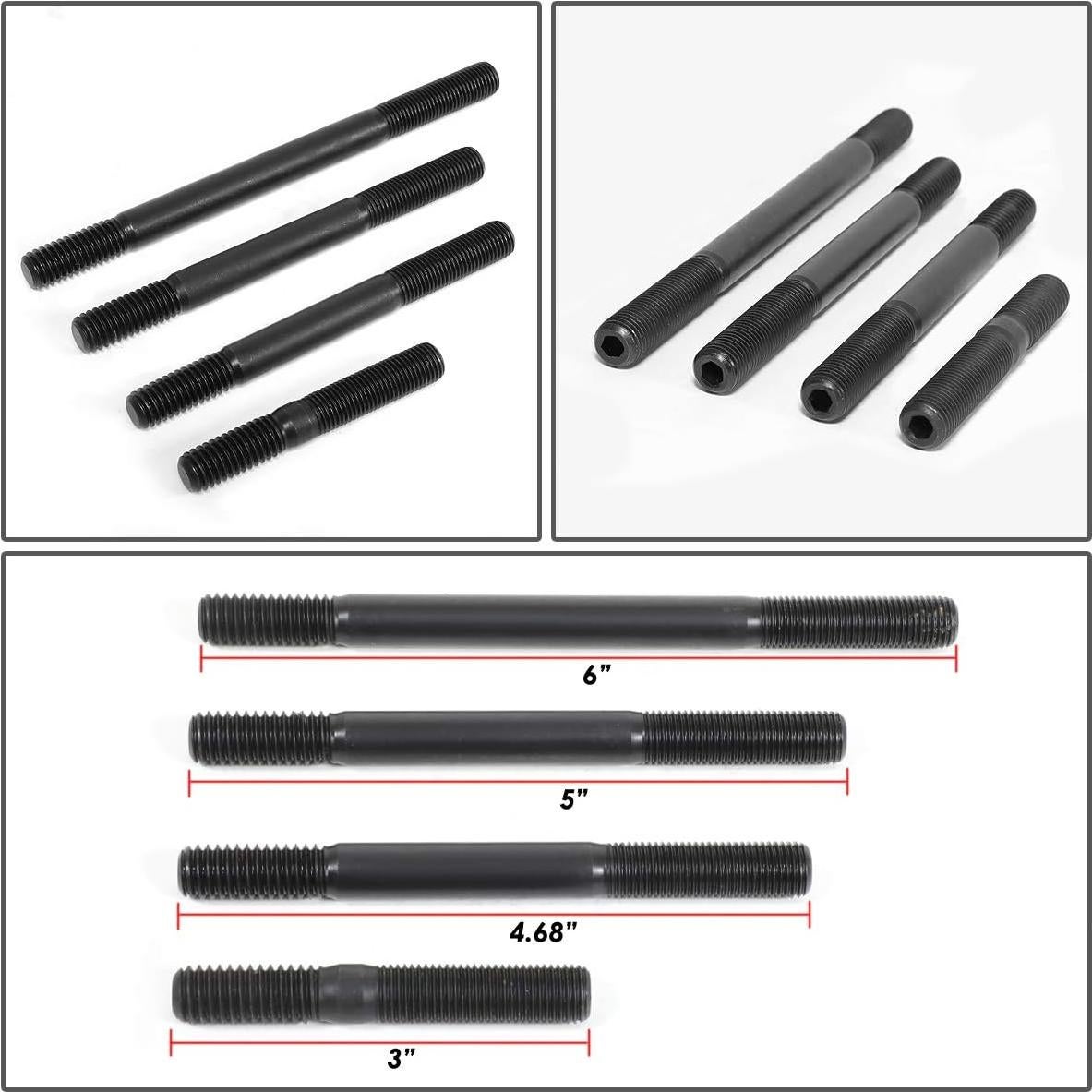 Juego de Tuercas y Pernos DNA Motoring LEPOW-012 V8 Big Block