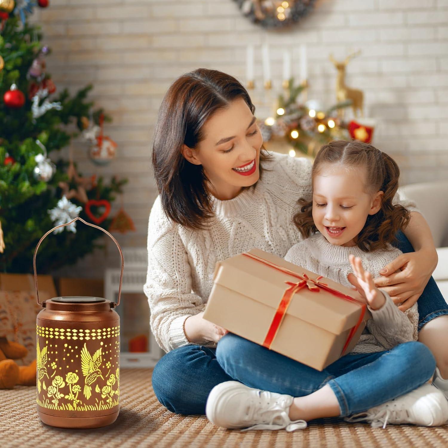 Linterna Solar Colibrí Buwheekoki Decorativa IP65 17cm