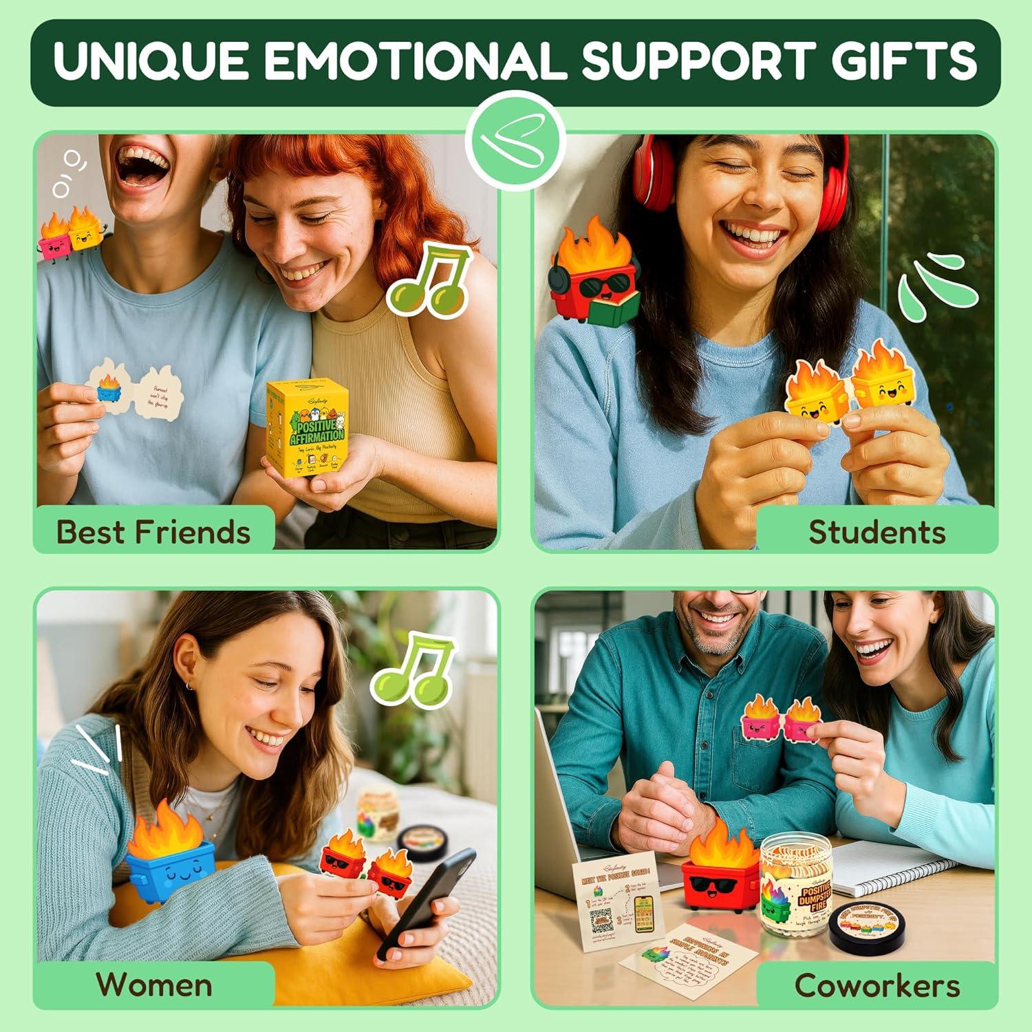 Tarro de Incendio de Basura Positivo STOFINITY con 60 Notas