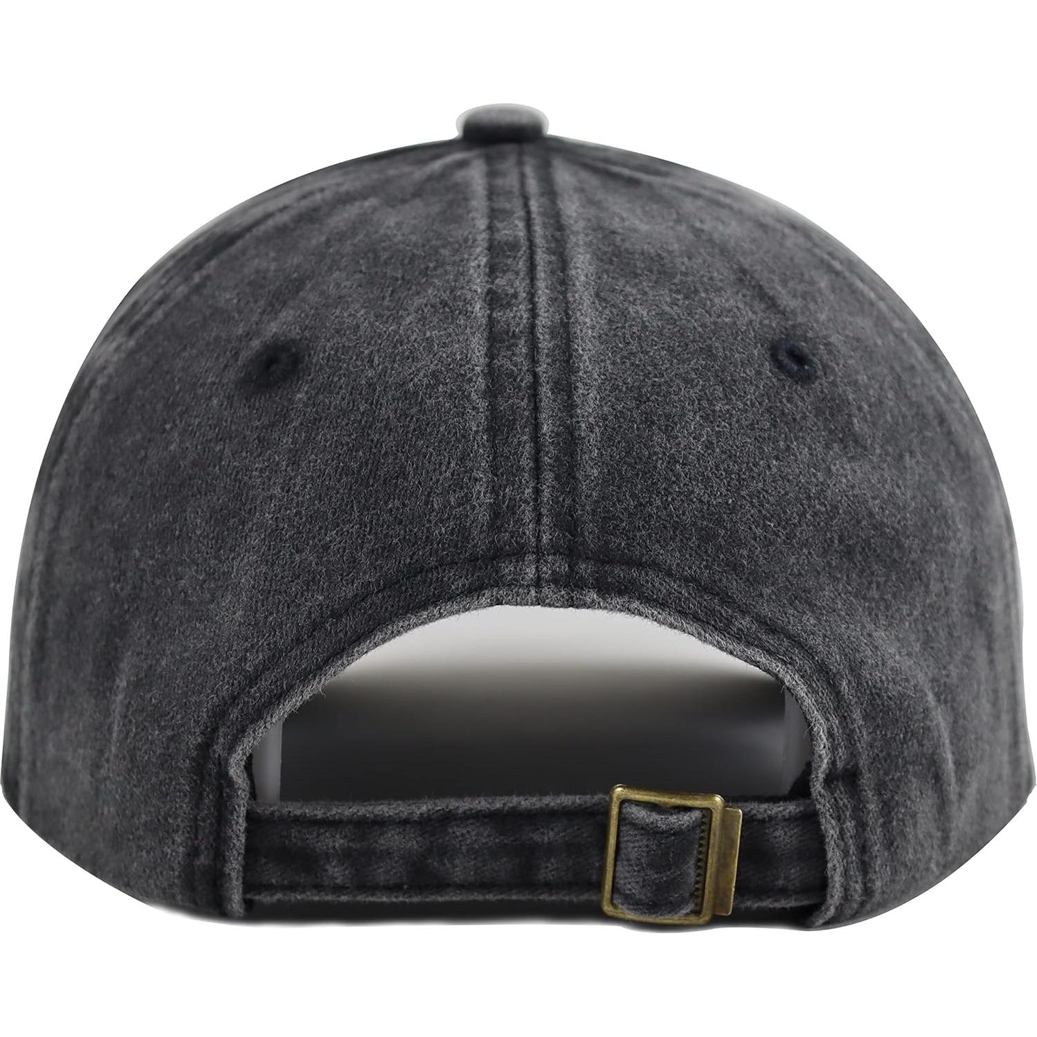 Gorra de Béisbol Unisex Ajustable Algodón Denim La Vida es Mejor