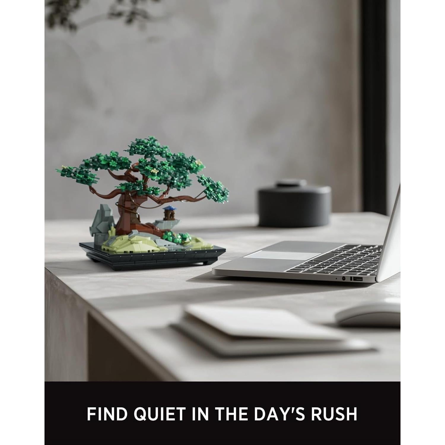 Set de Construcción Bonsai Nifeliz CHAN 733 Piezas Decorativo